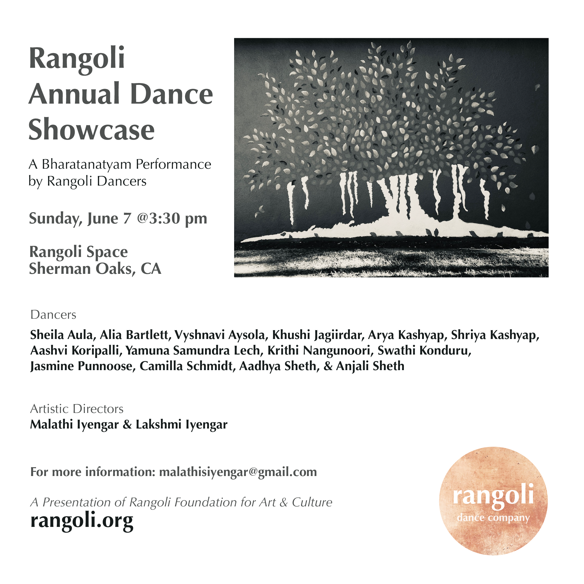 Rangoli Annual Dance Showcase