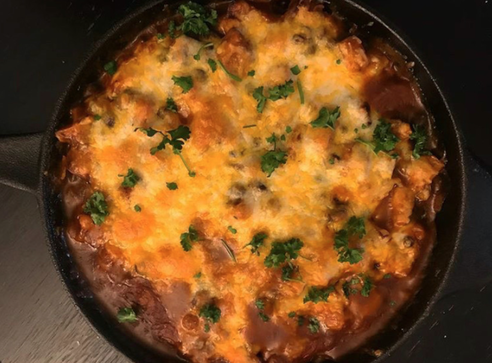 Sweet Potato Black Bean Skillet