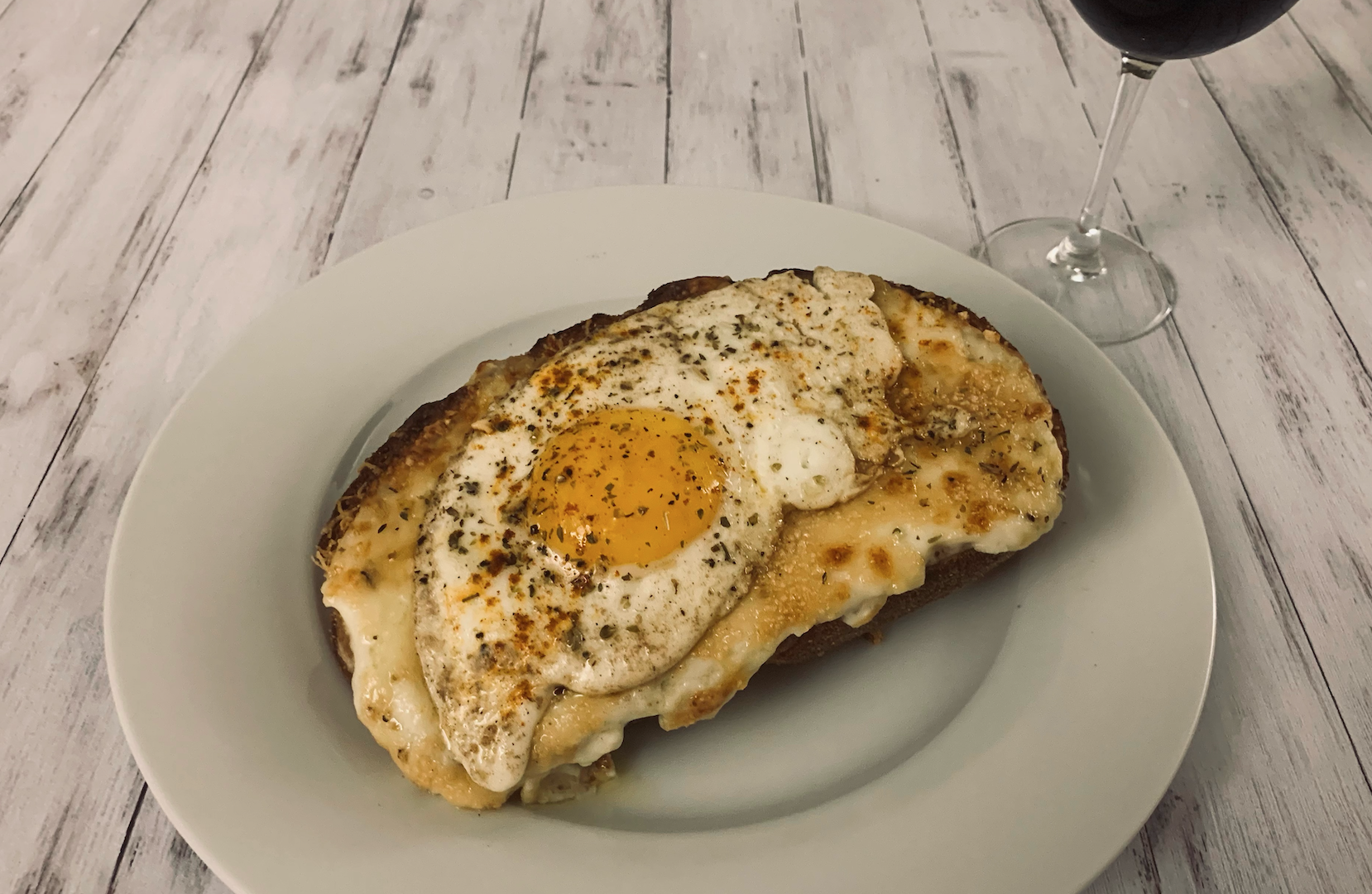 Vegetarian Croque Madame