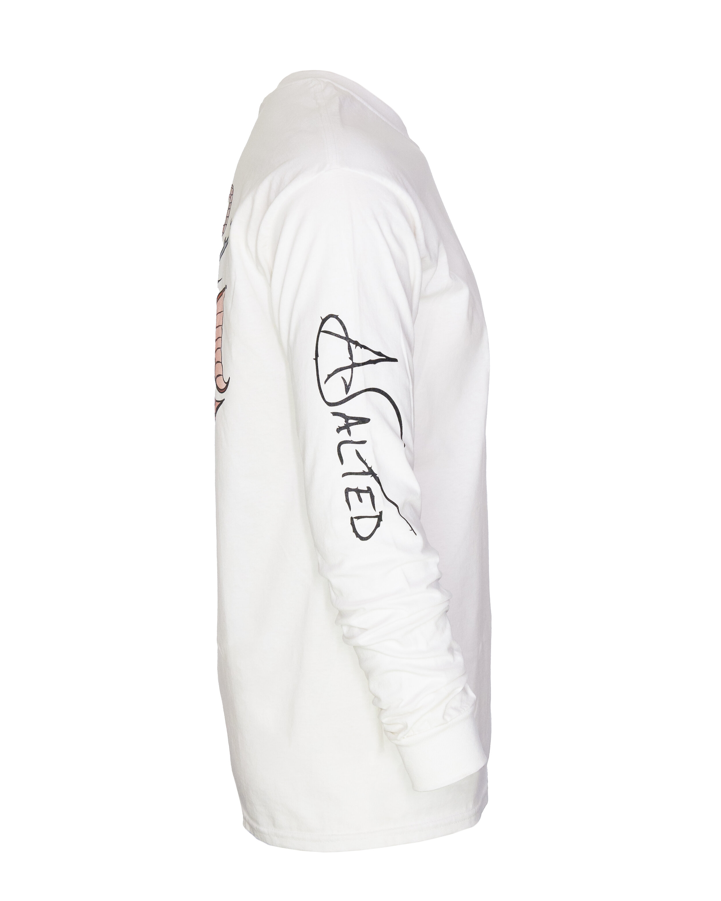 Stoned Hogfish Cotton Long Sleeve Shirt Side