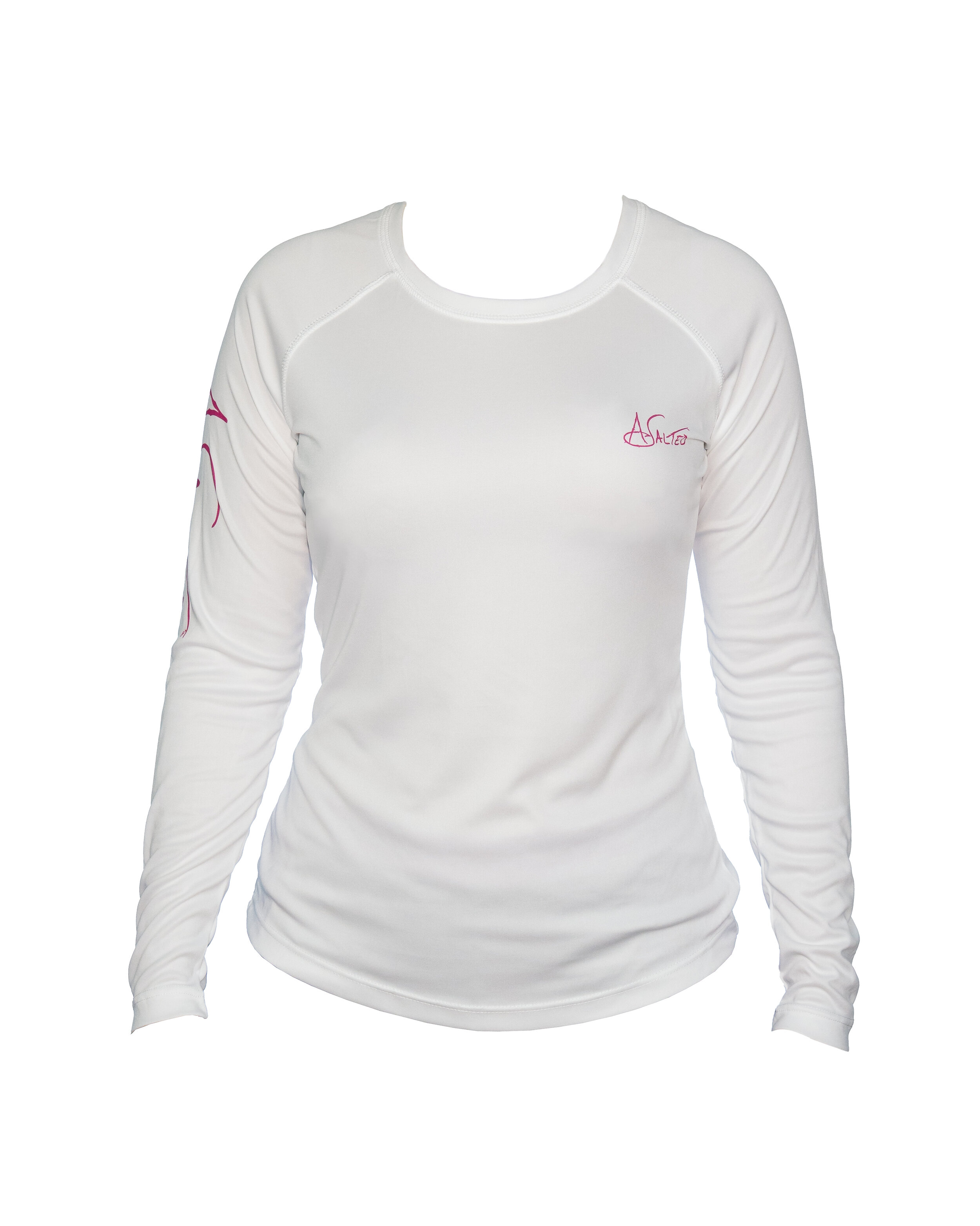 Pink Octopus Solar Performance White Front