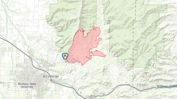 Bridger Foothills Fire – Update