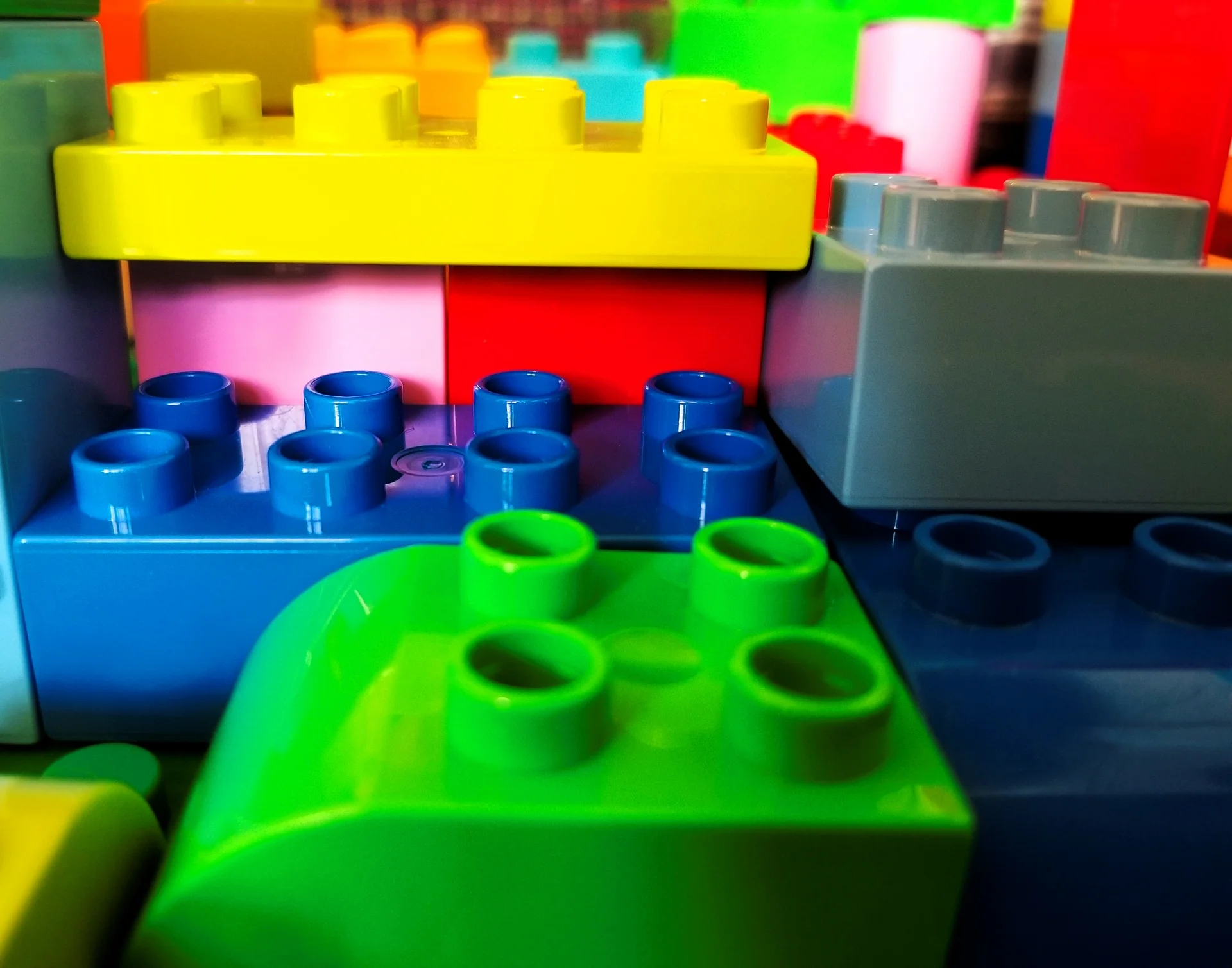 Legos and Lincoln Logs