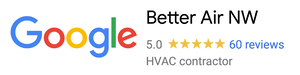 Google reviews better air nw