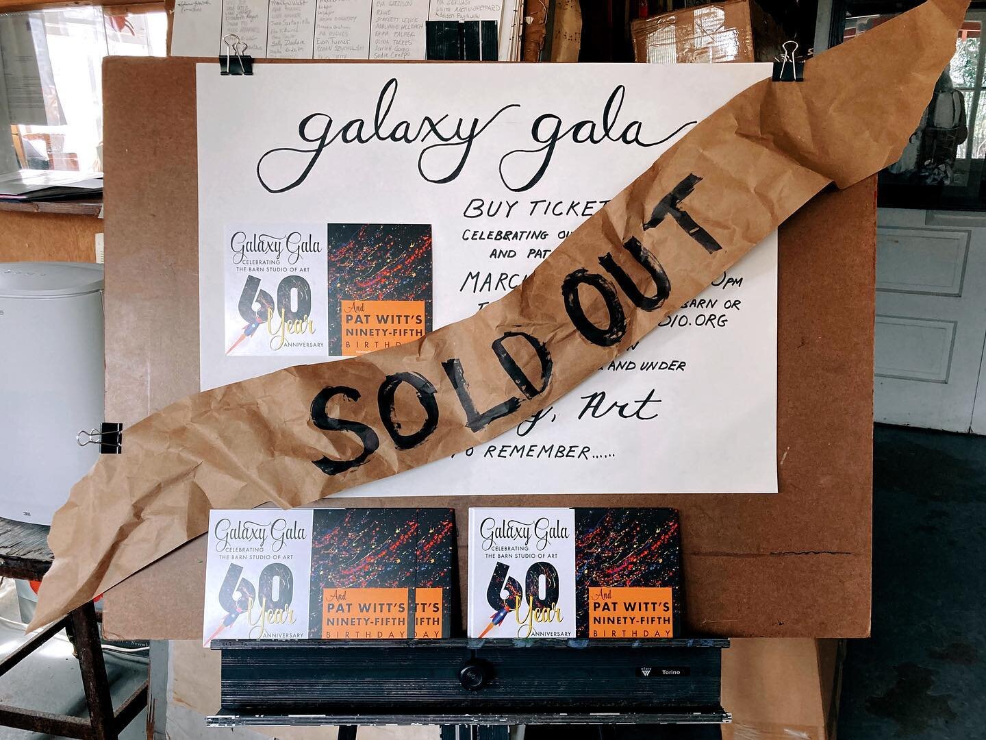 We are officially sold out of tickets for the Galaxy Gala!🪐 We can&rsquo;t wait to enjoy a night to remember with you all! Only 10 days away!!