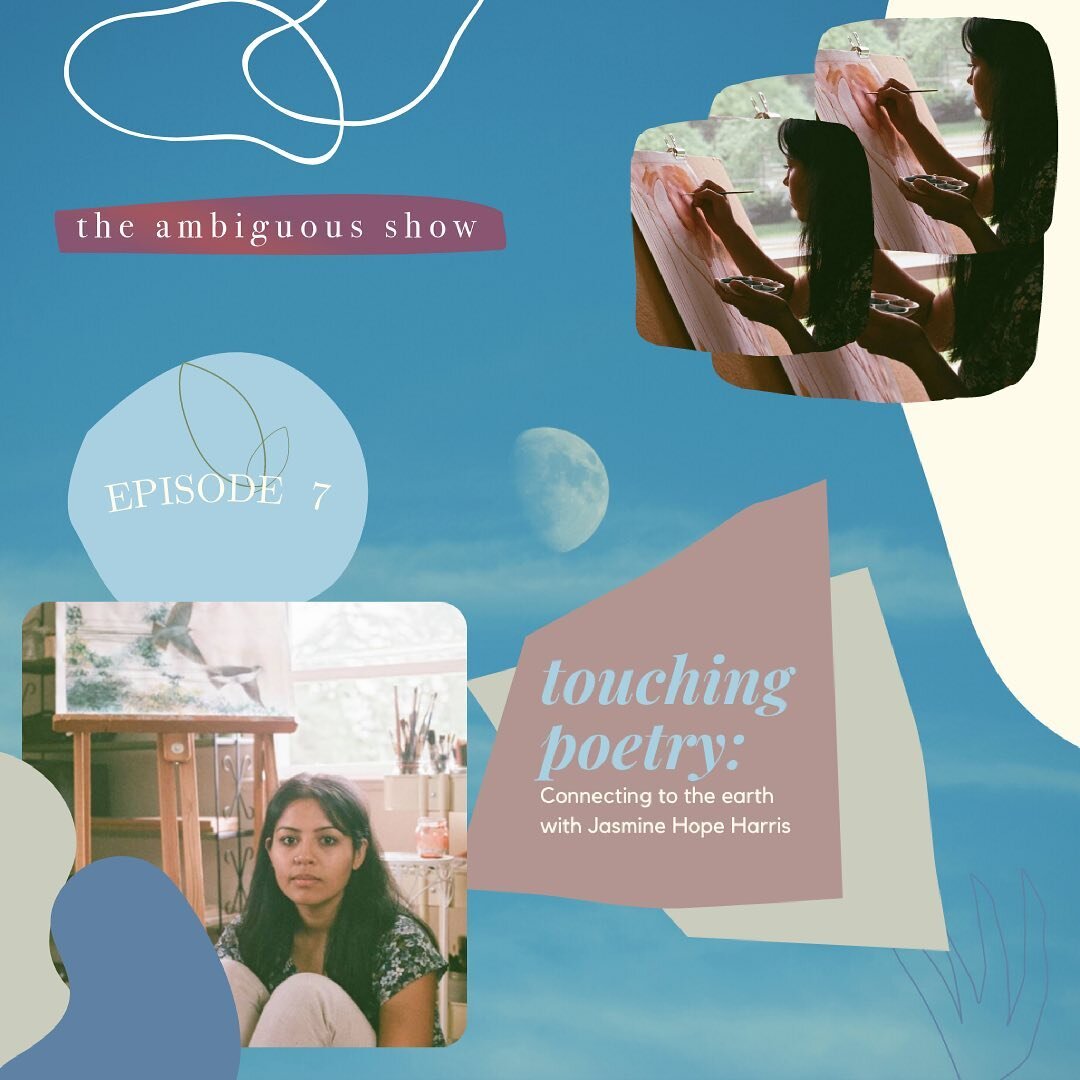 This week's episode features a thoughtful conversation with artist and poet @jasminehope.harris about familial tradition, foraging, connectivity within nature, and we get lost on a &quot;train of wonder&quot; or two. I don't want to glaze over the gr