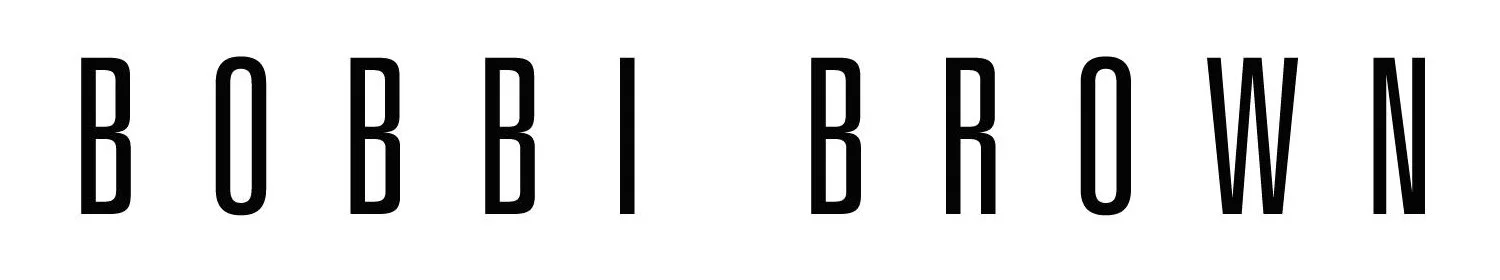The name Bobbi Brown written in black capital letters on a white background.