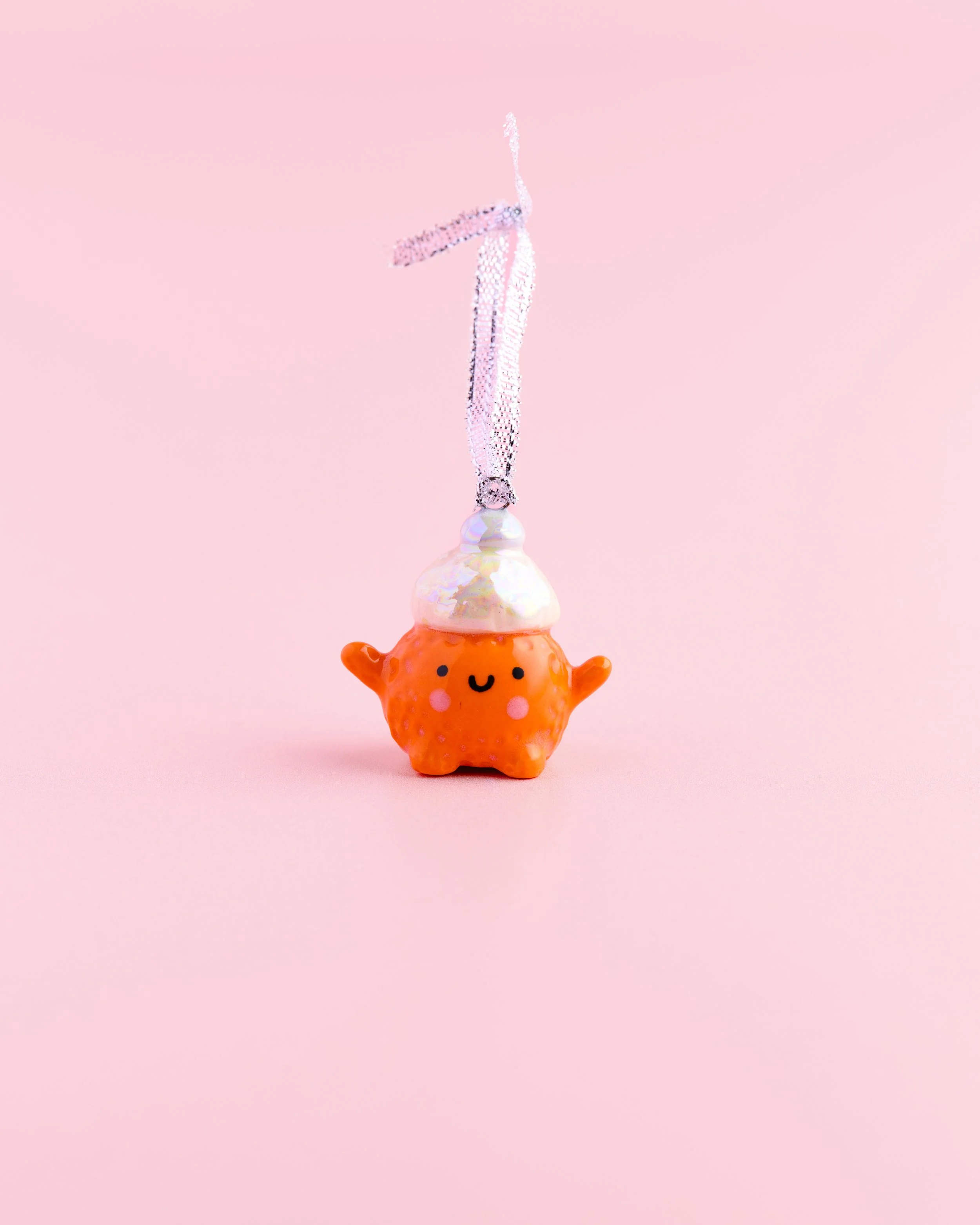 Tiny Oli Orange Hanging Ornament
