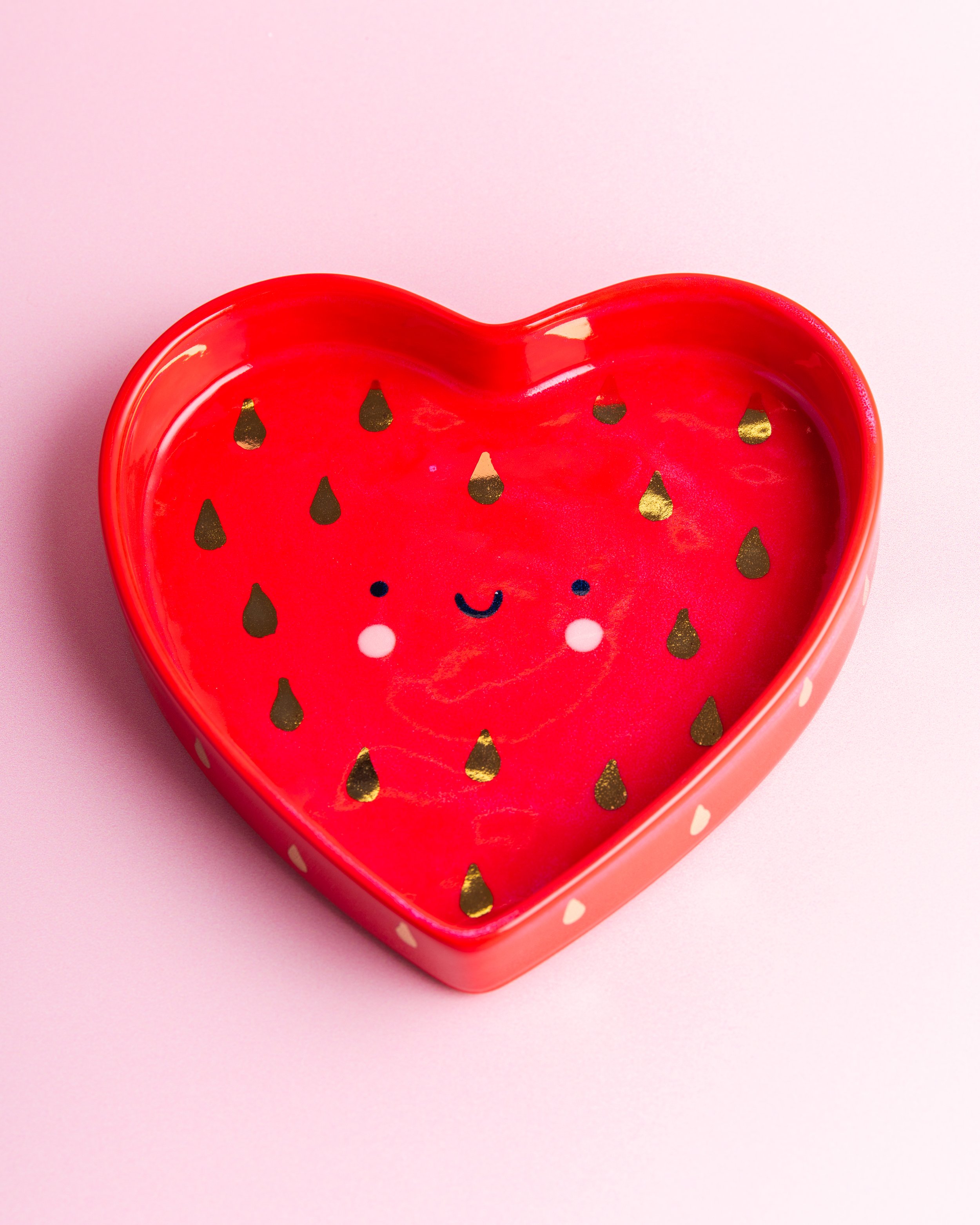 Watermelon Heart Trinket Dish