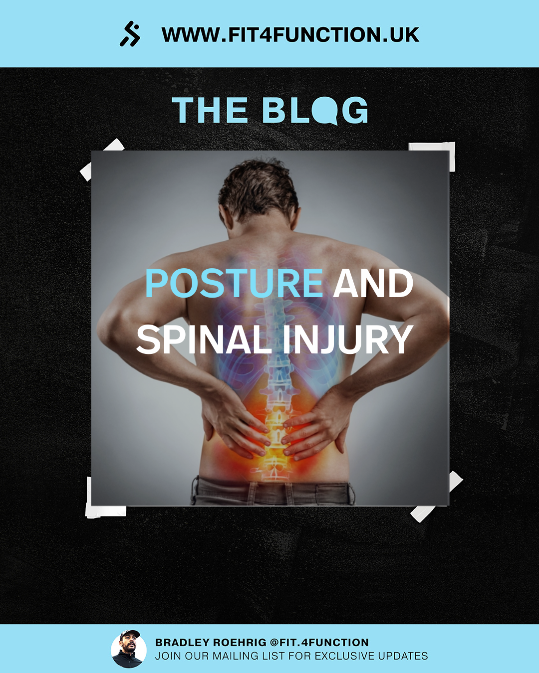 POSTURE AND SPINAL INJURY