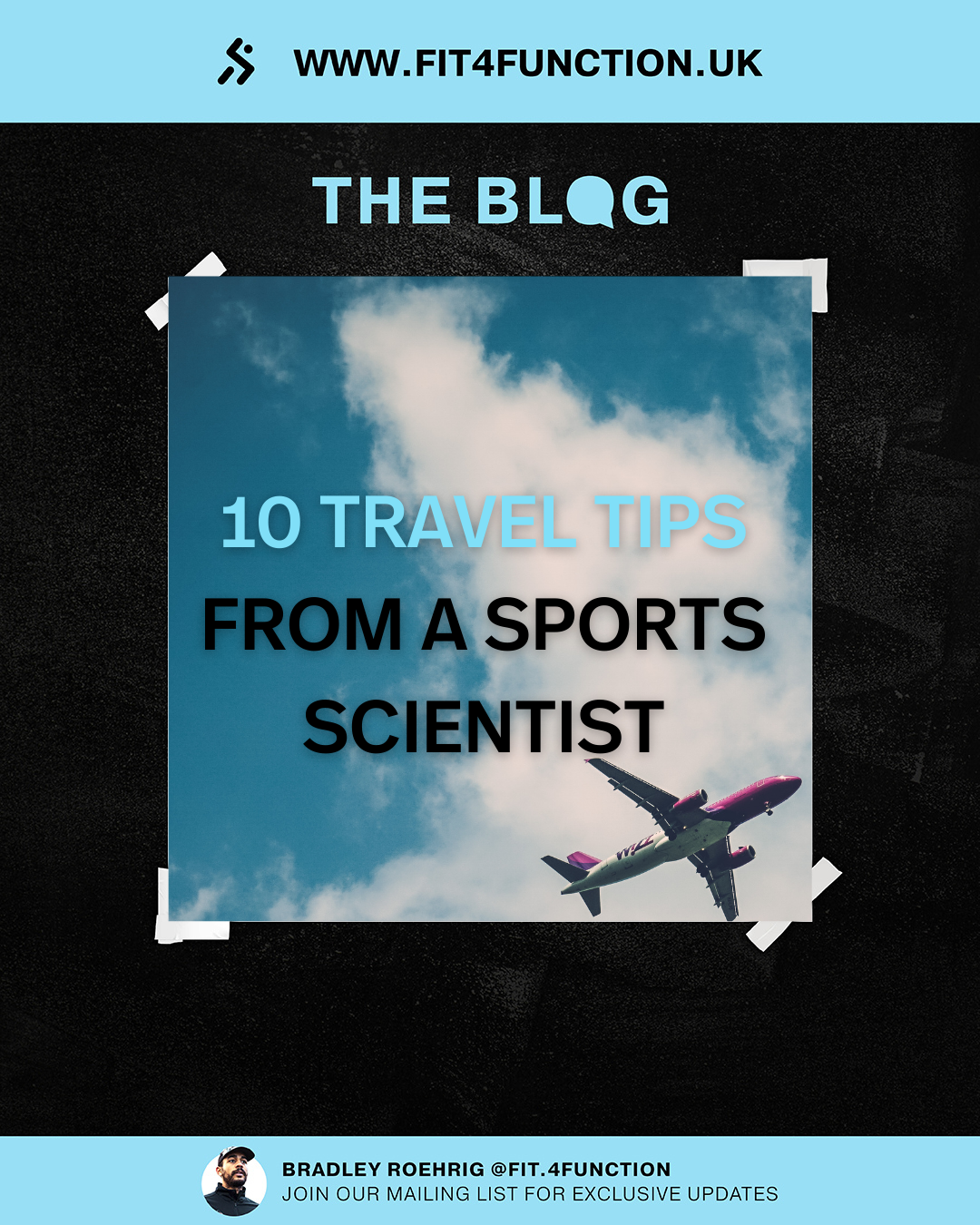 10 travel tips from a sports scientist