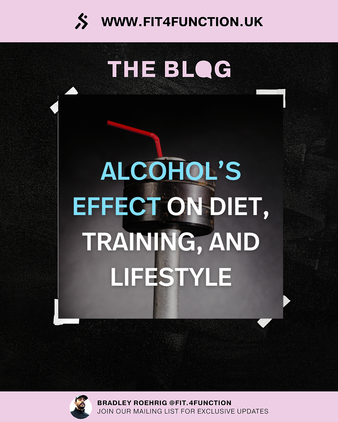 ALCOHOL’S EFFECT ON DIET, TRAINING, AND LIFESTYLE