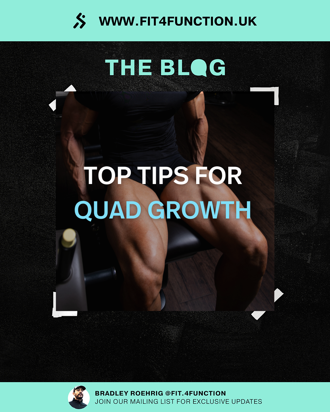 QUAD SIZE TRAINING TIPS