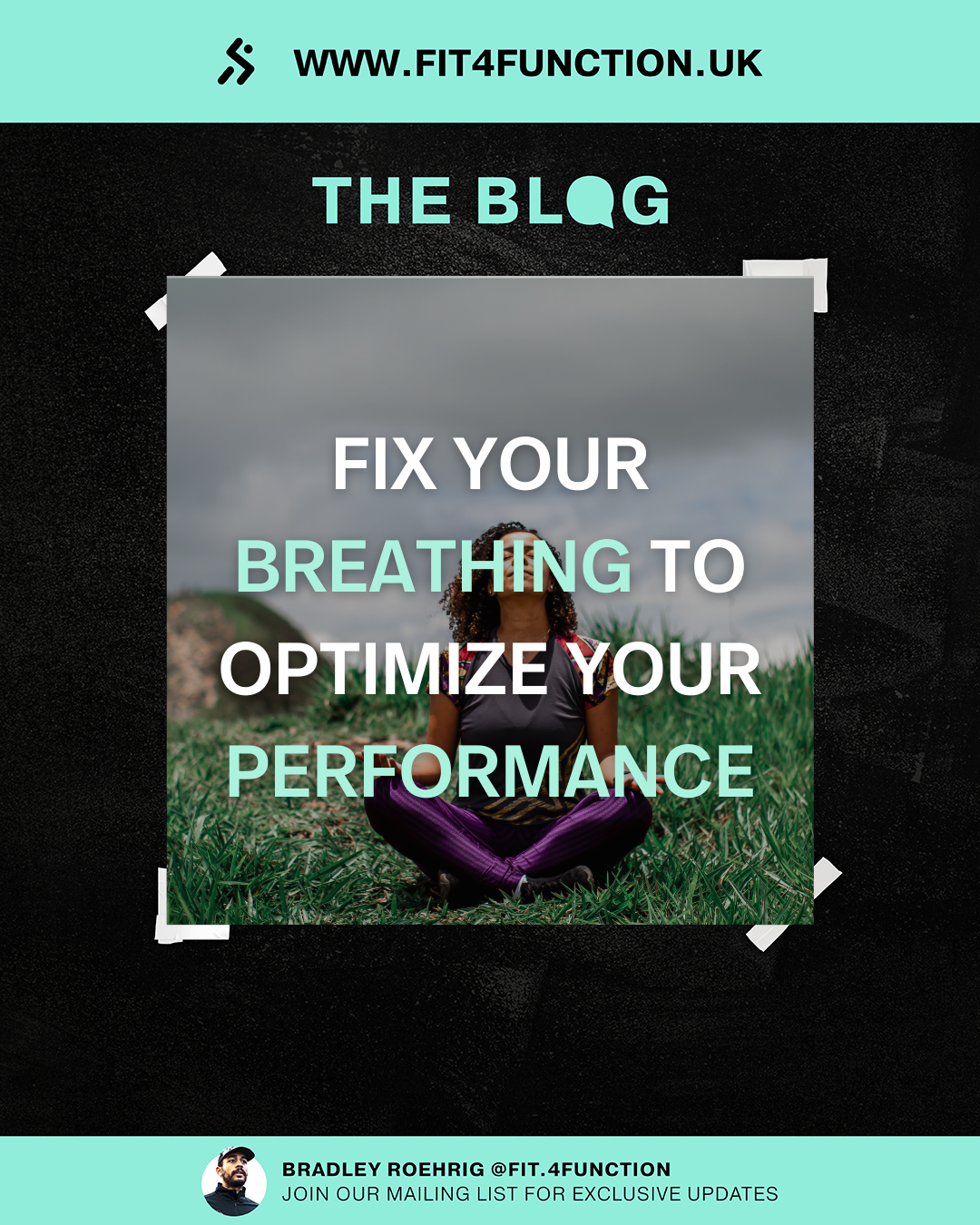 Fix Your Breathing To Optimize Your Performance: introduction to the magic of your breath