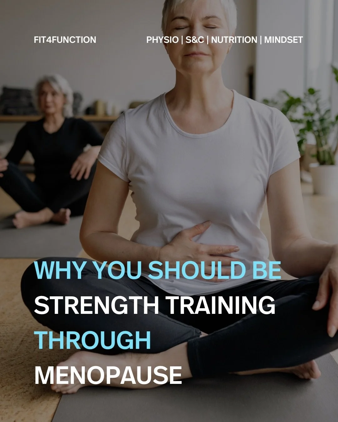 Strength training through menopause is about more than getting stronger.

It helps maintain muscle, support bone density, protect your joints and build confidence for everyday life.

Build your layers of protection 💪

@fit4.function