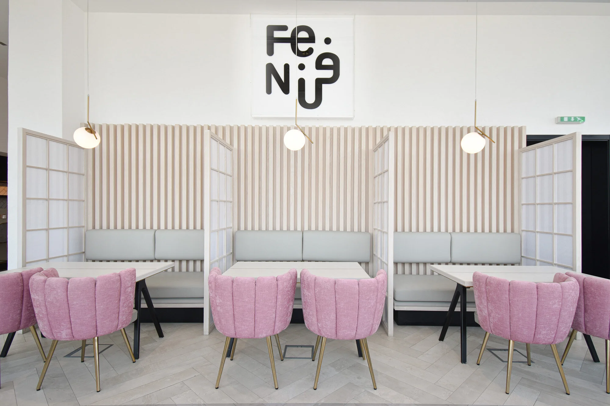 SOSA puts the focus on food for the interior of Fen Cafe and Restaurant in Sharjah