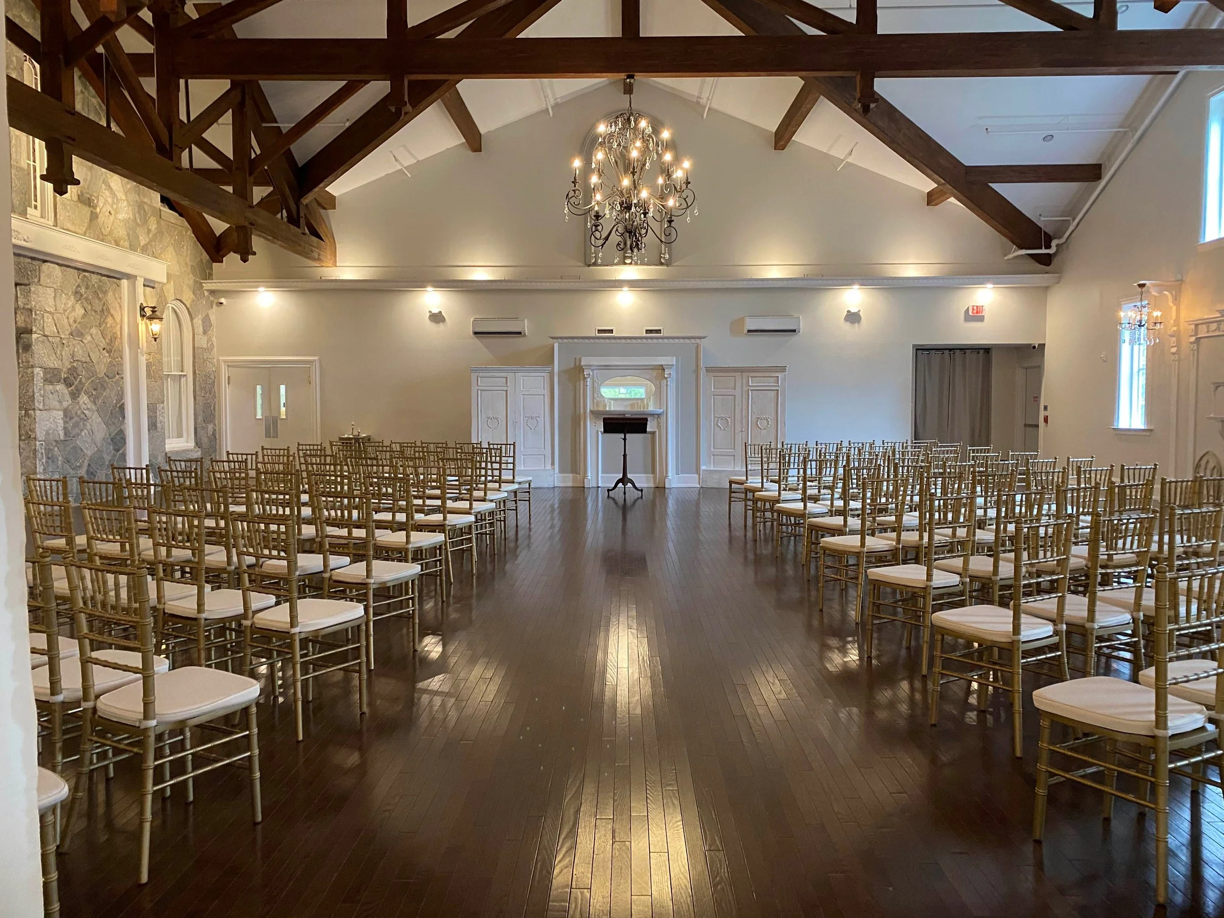 Ceremony Ballroom "Long way" Victorian Mantel