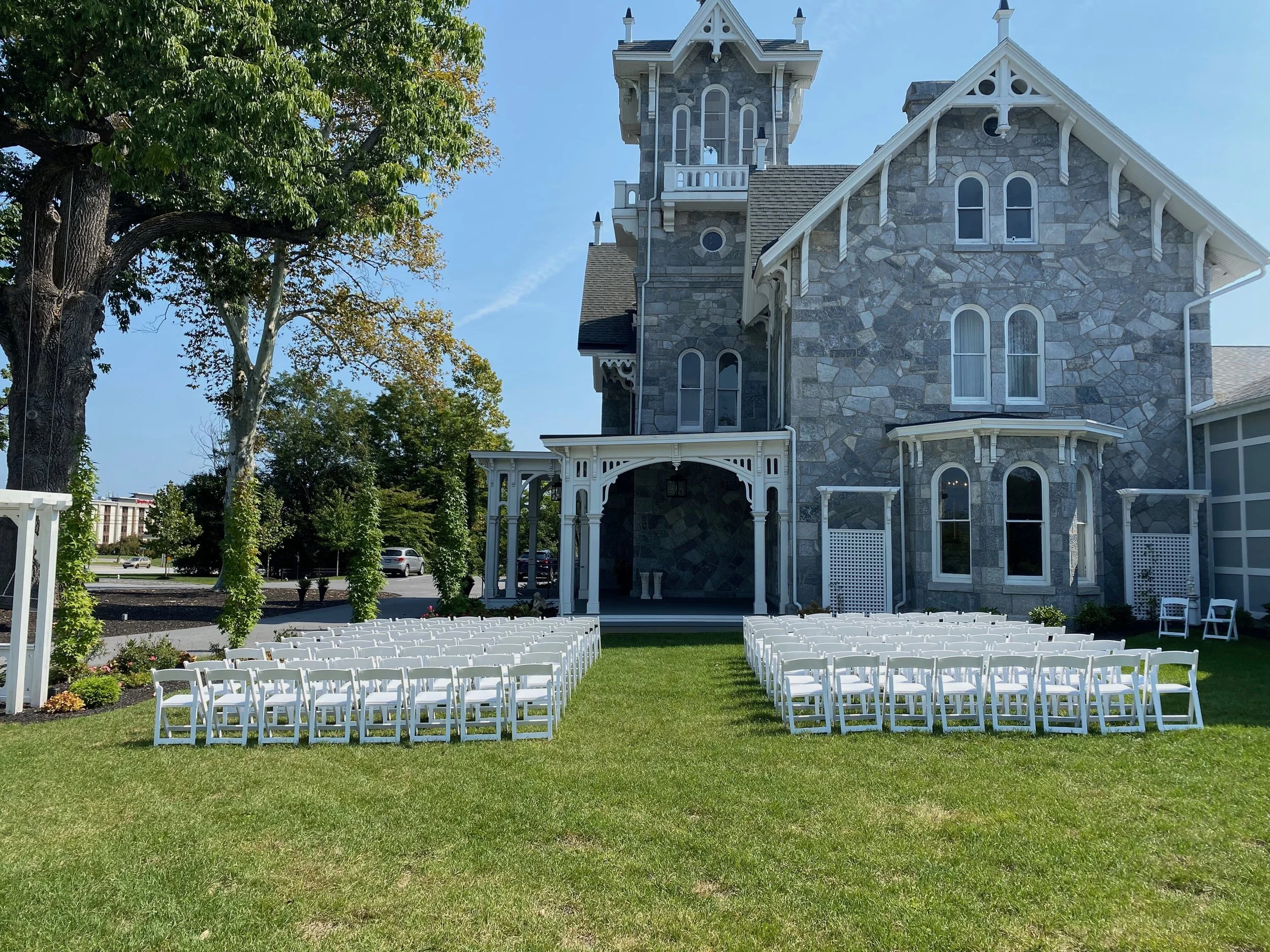 Ceremony to Front Porch