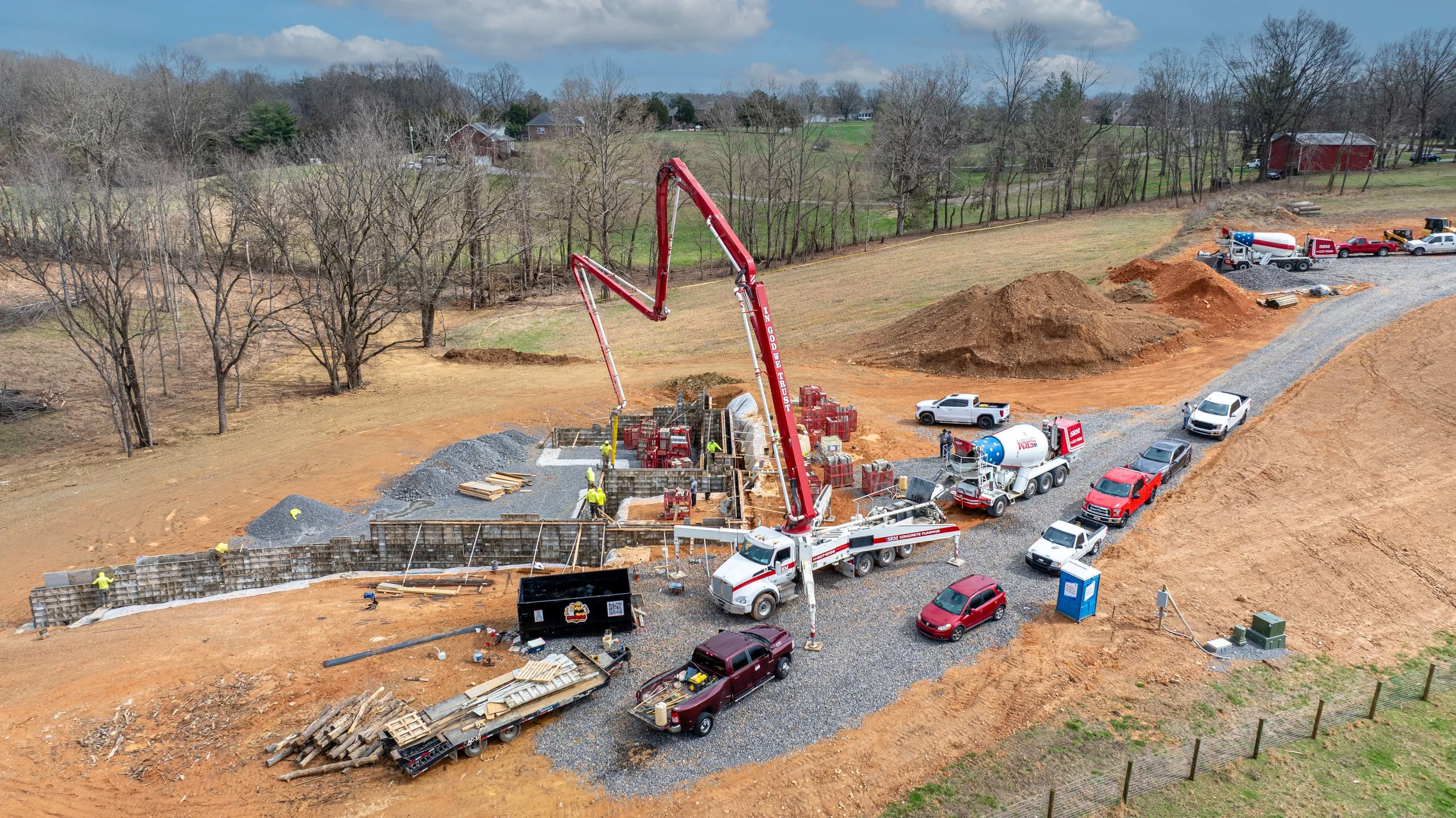 Nashville Drone Co Construction Drone Photo