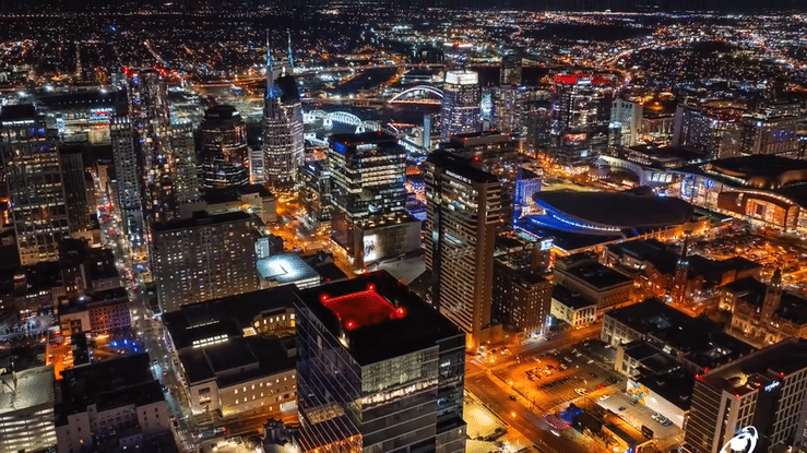 The Billion Dollar Drone Photo captured by Nashville Drone Co