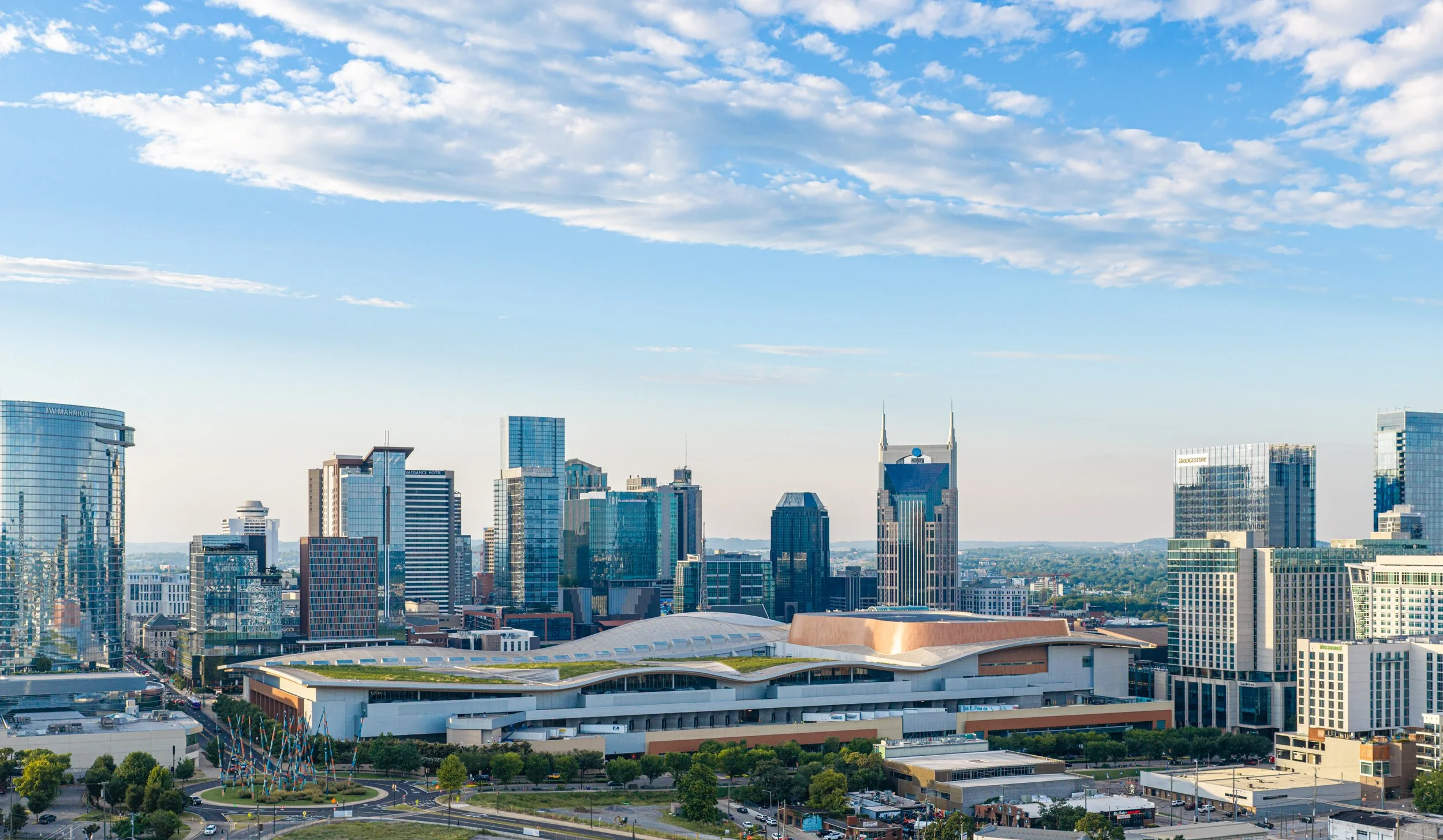 Nashville Skyline Future View from The Pendry