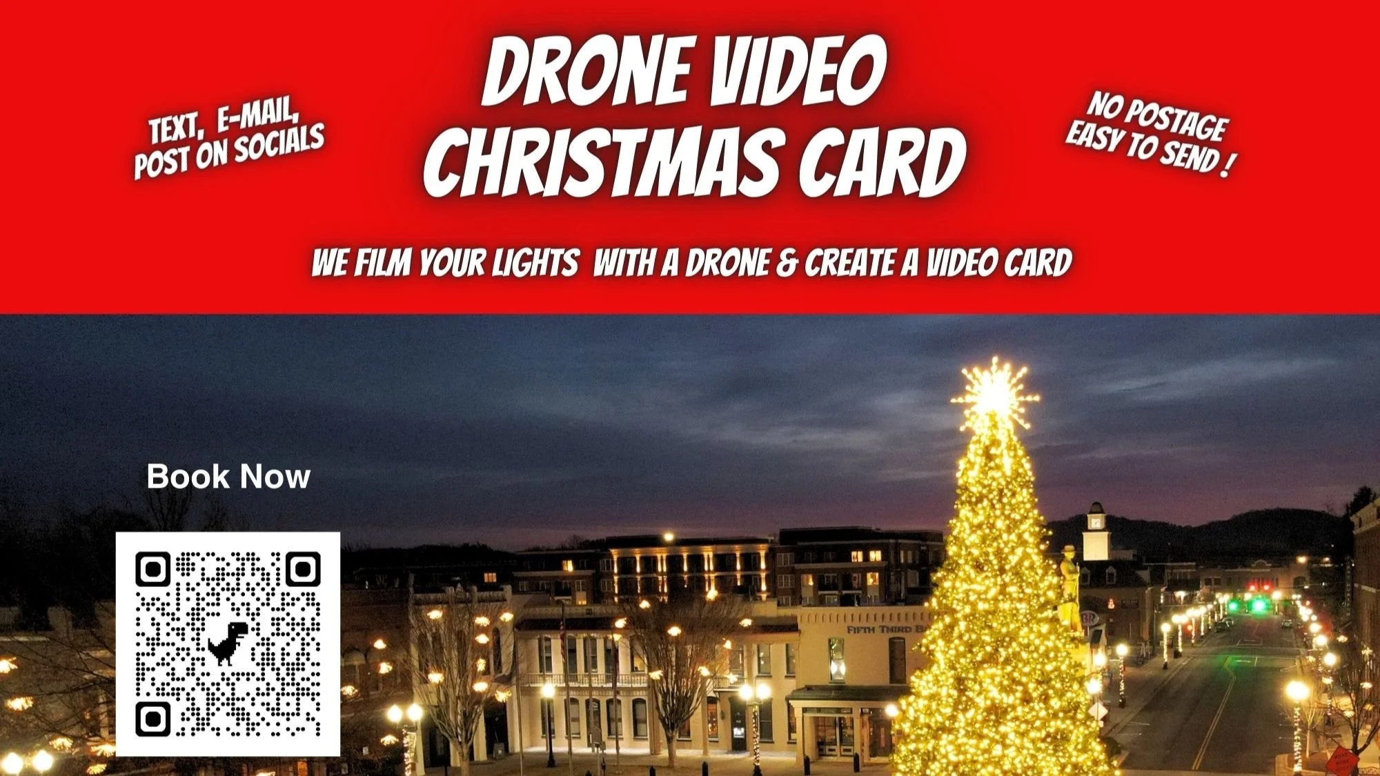 Nashville Drone Co Christmas Card