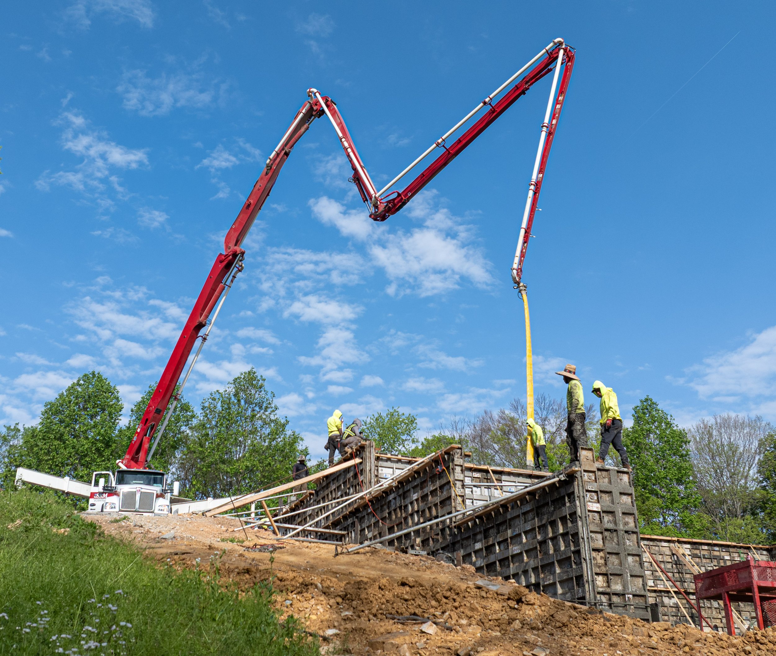 Concrete Pour Residential