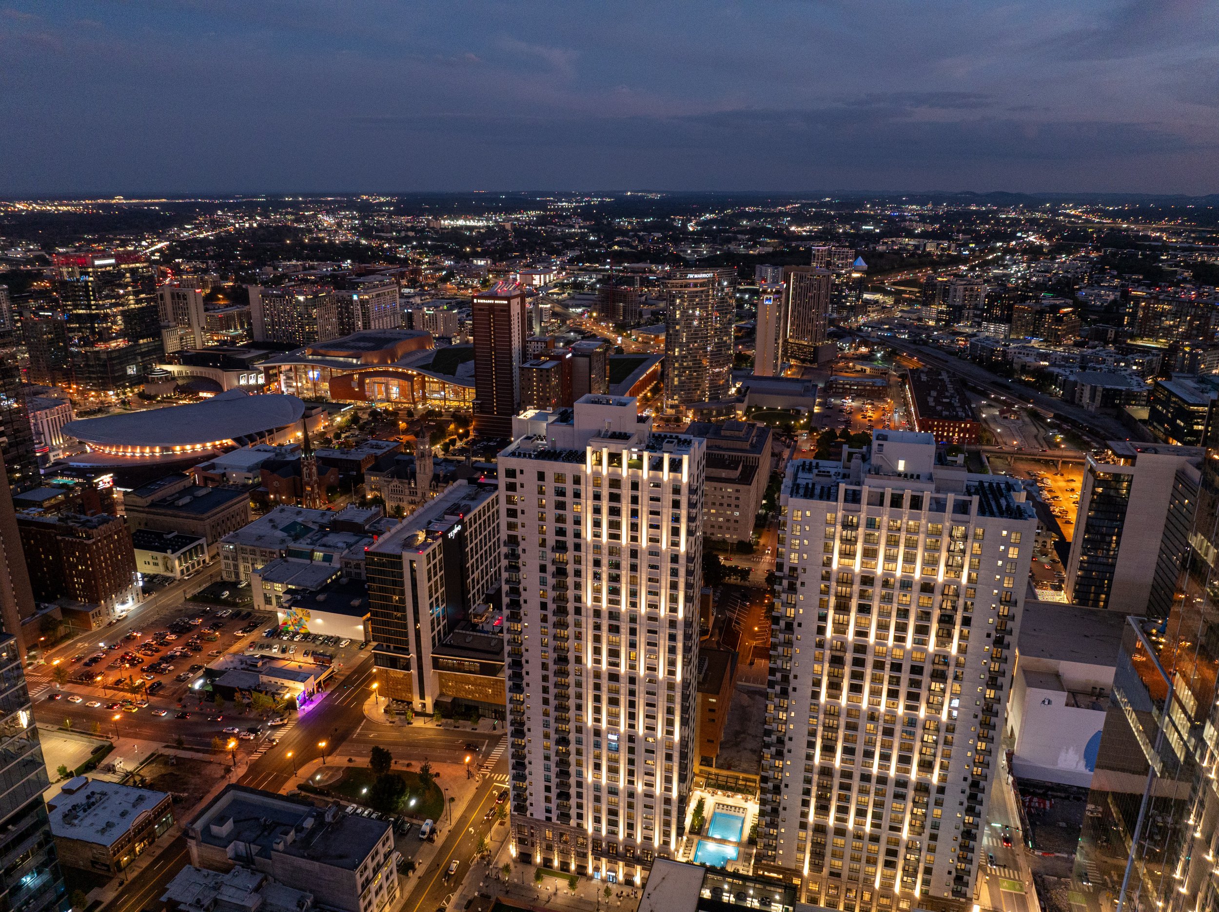 Future view from the Paramount Nashville