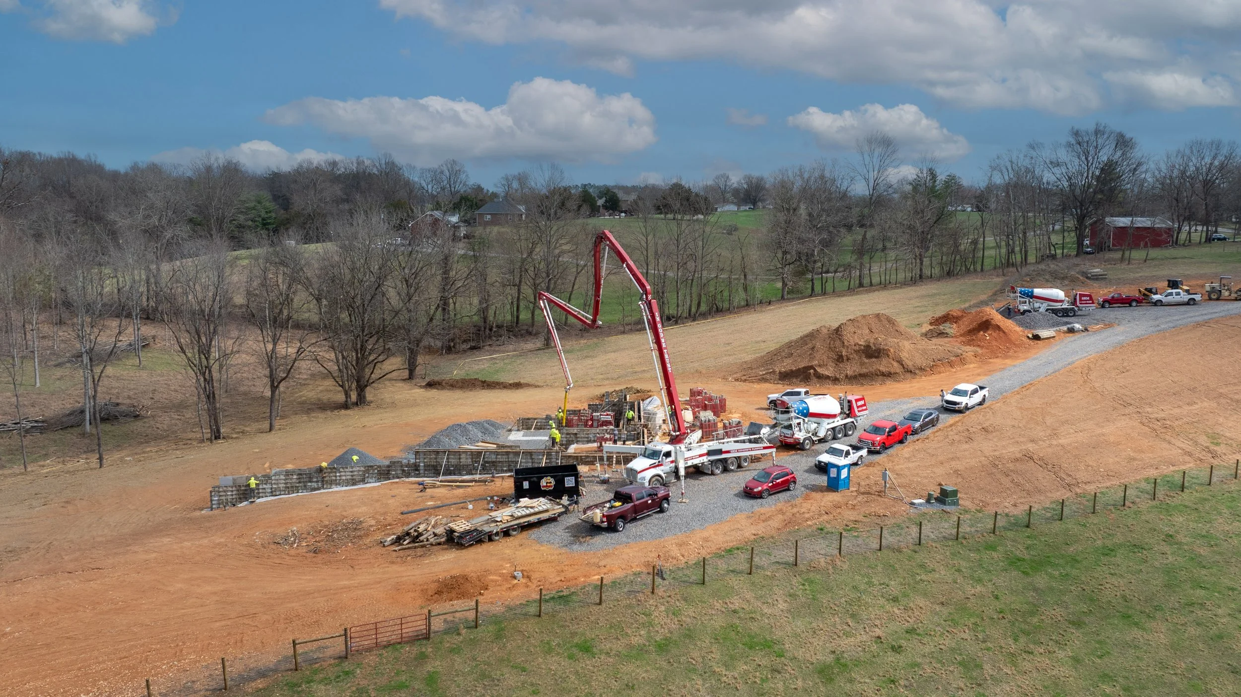 Concrete Pour CottonTown TN