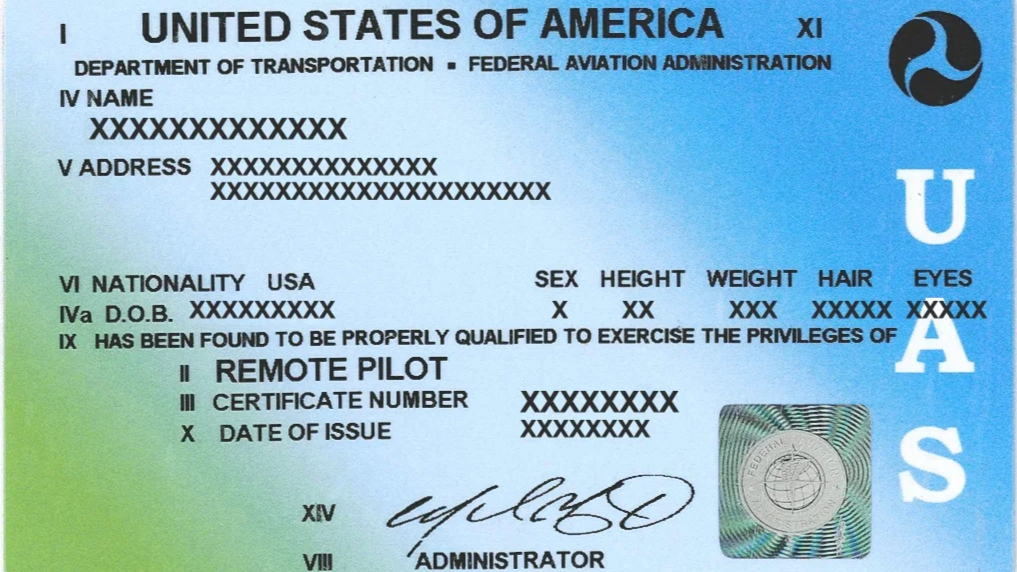 FAA Drone Pilot License