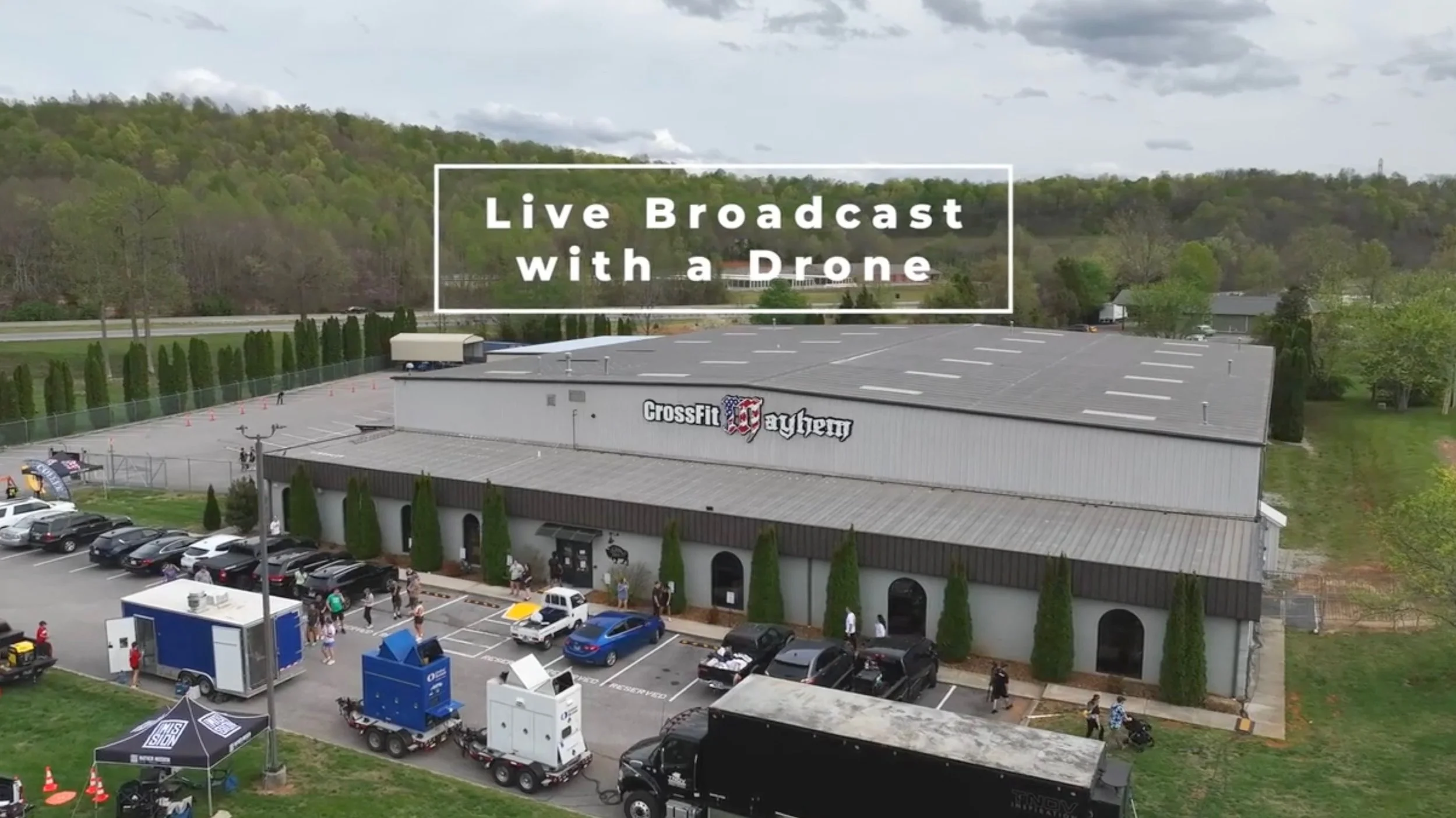 Nashville Drone Co Live Broadcast Mayhem Classic