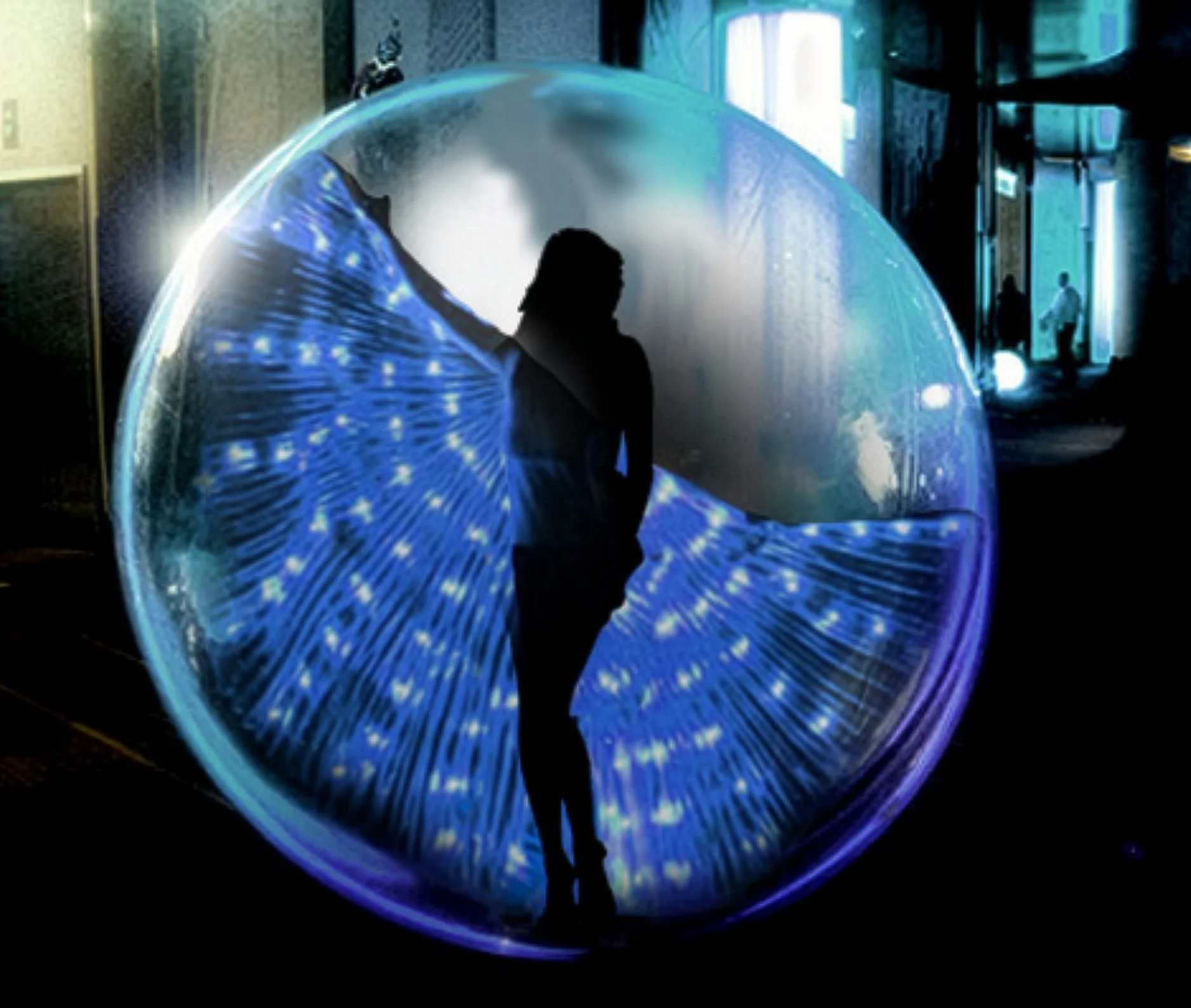 LED Bubble Character