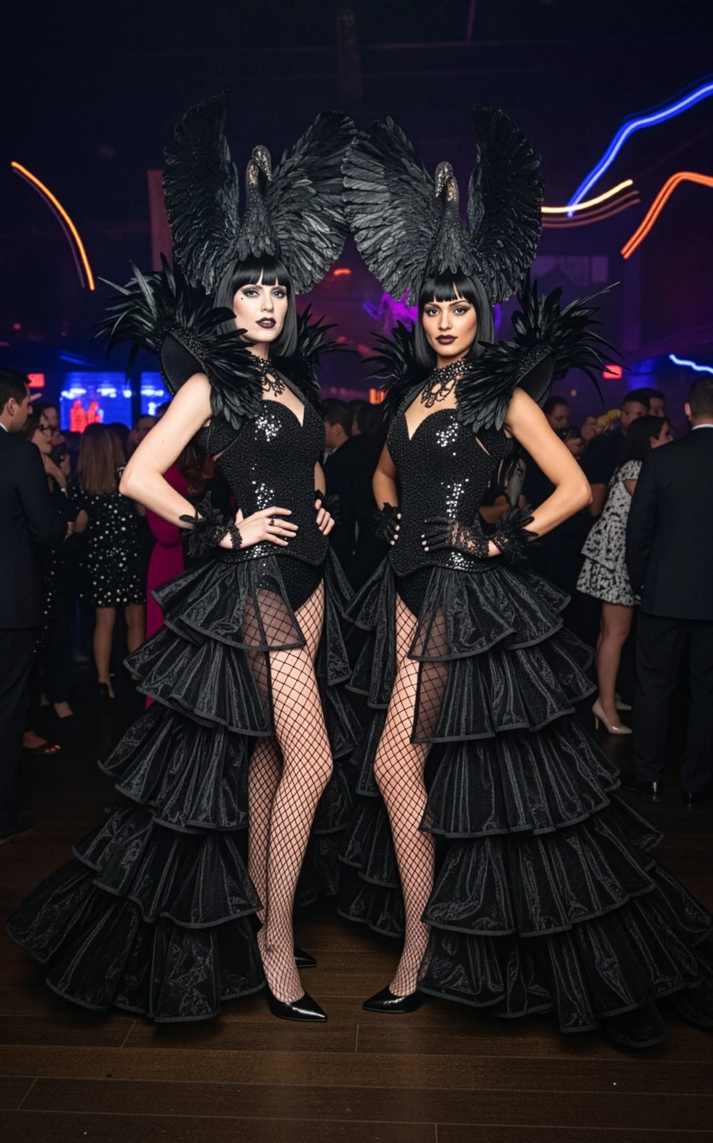 Gothic Bird Greeters / Dancers