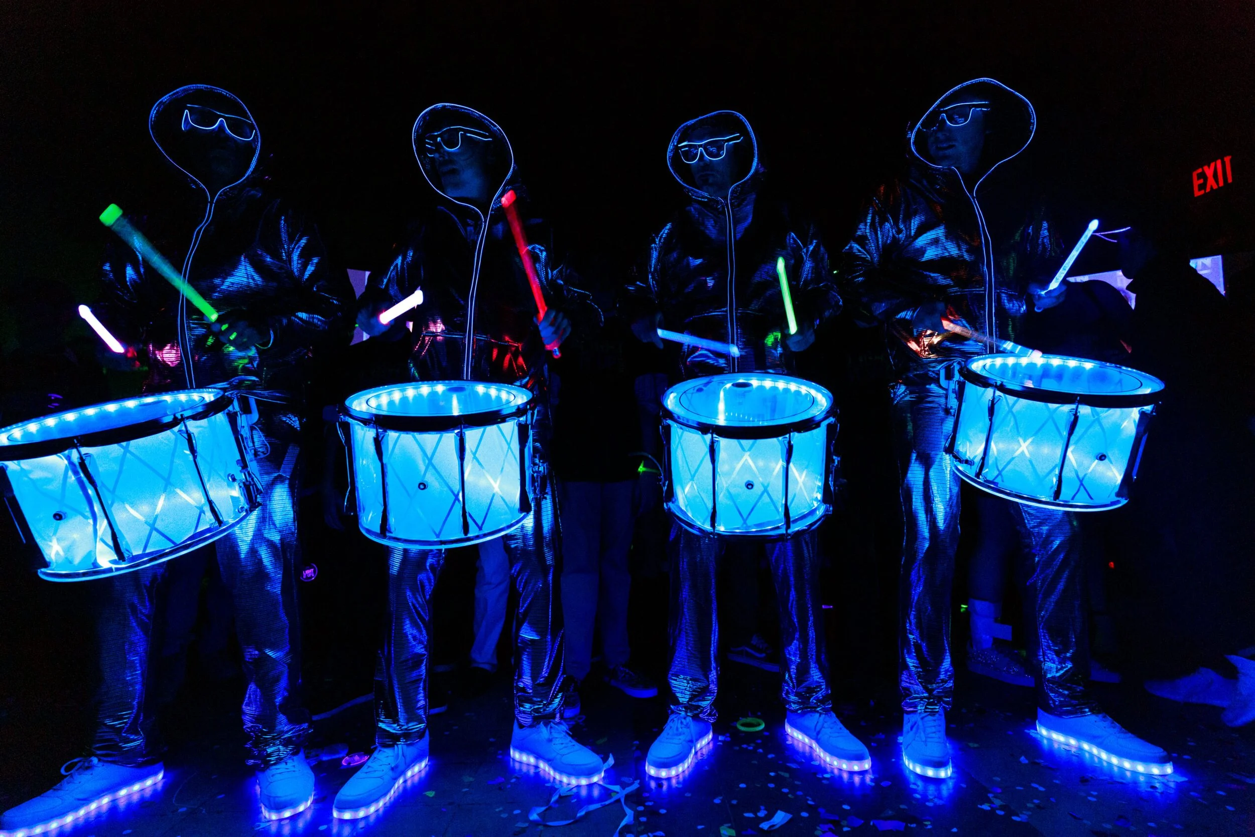 LED Drummers NYC