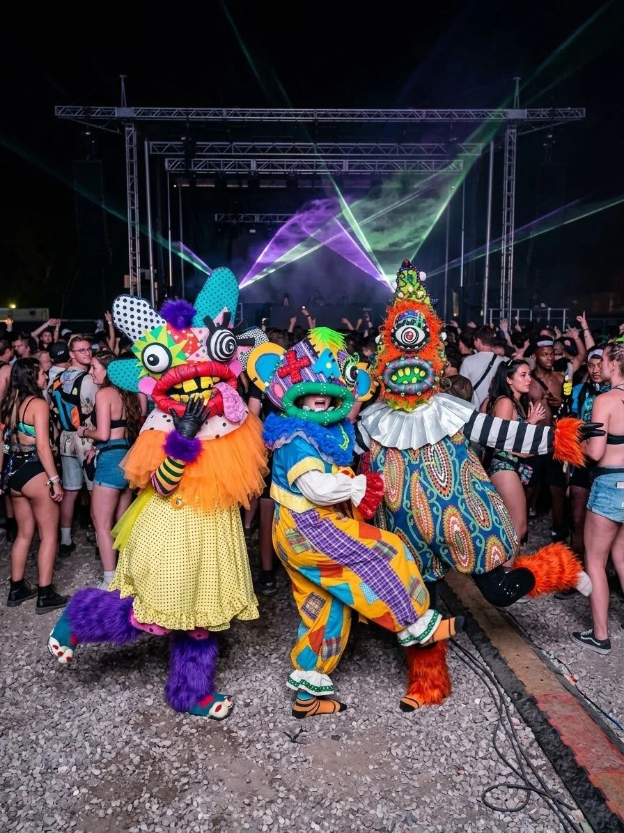 Psychedelic Dancing Dolls