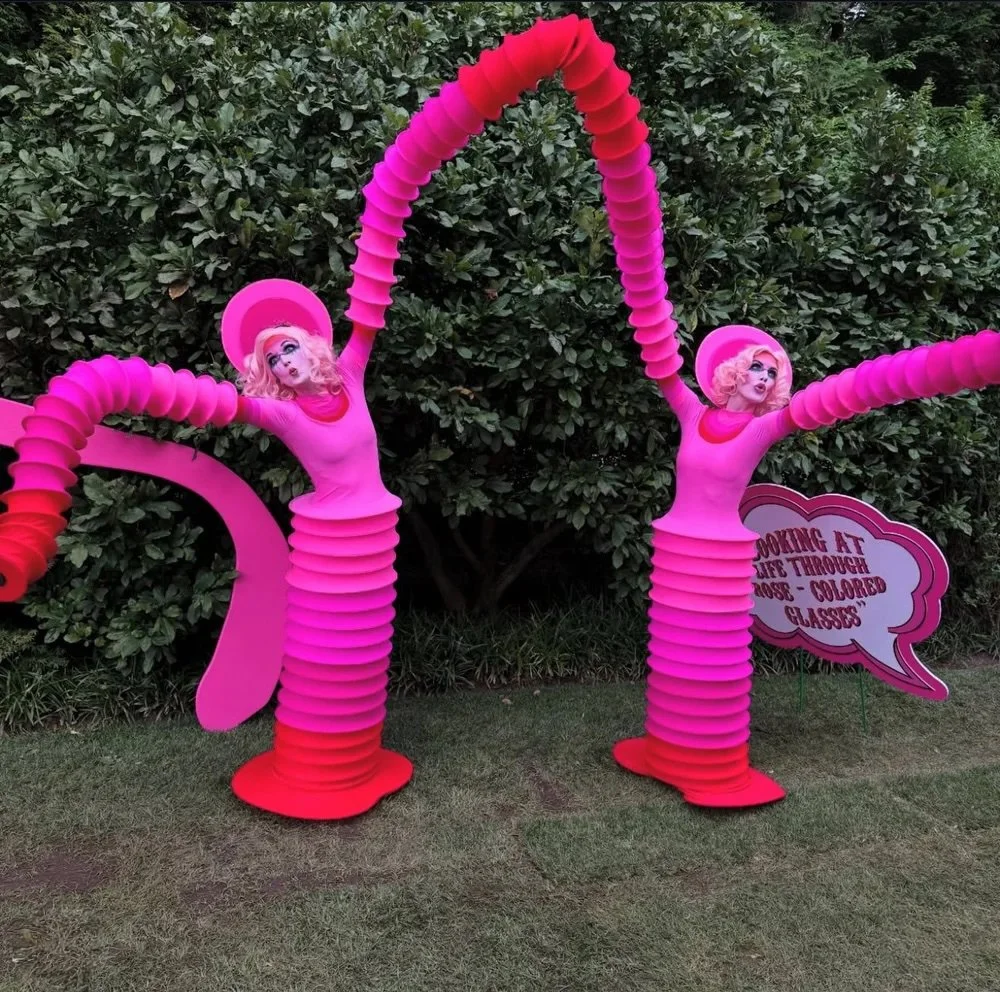 Pink Alien Creatures