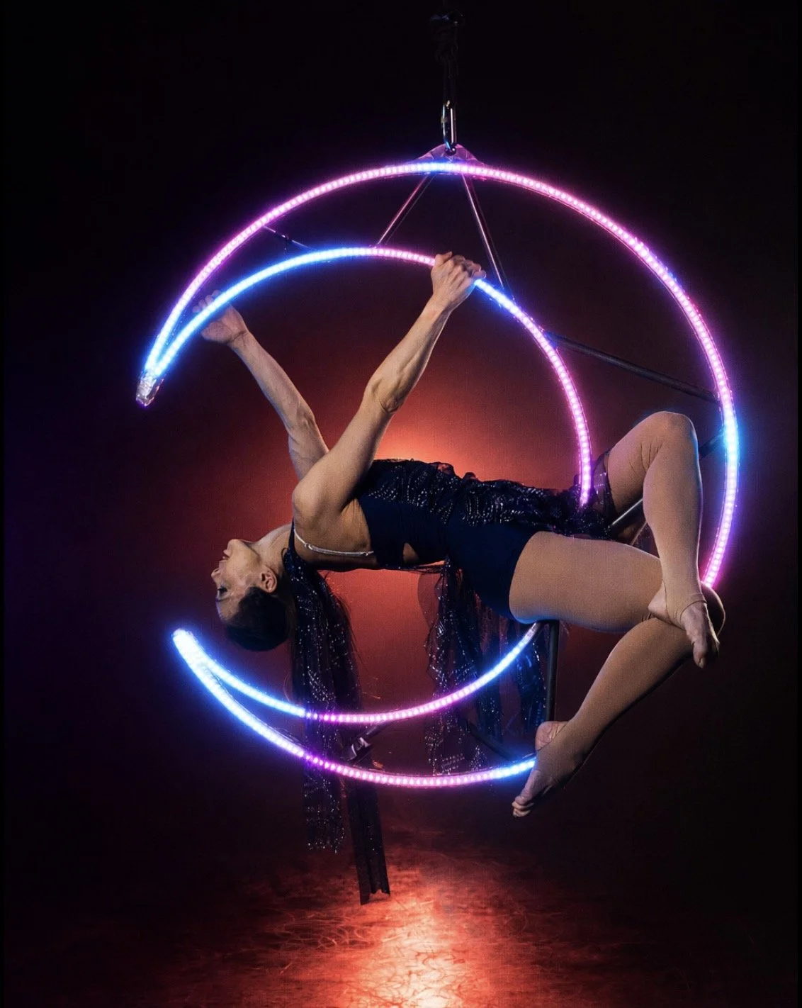 Aerialist: LED Moon