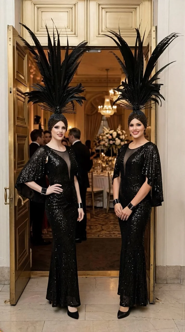 Showgirls: Black Gown