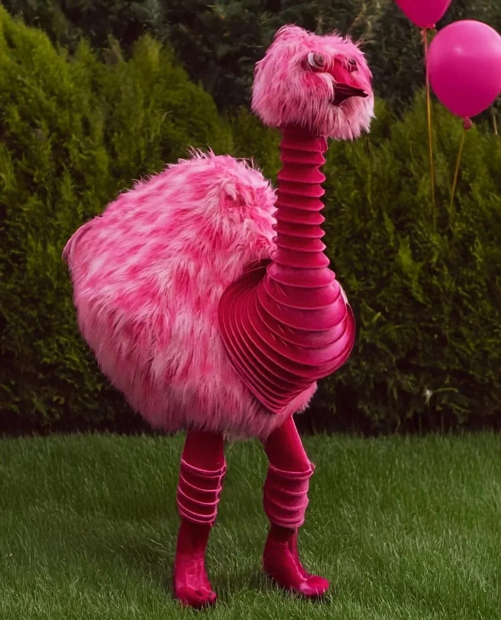 Pink Alien Bird
