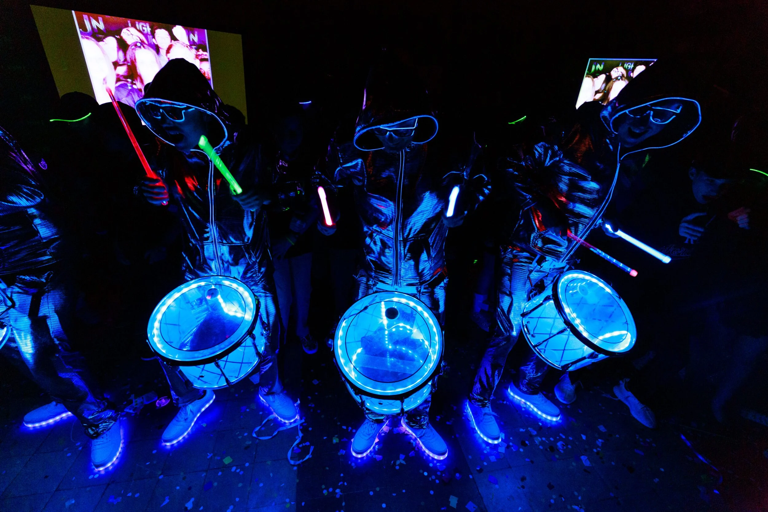 LED Drummers NYC