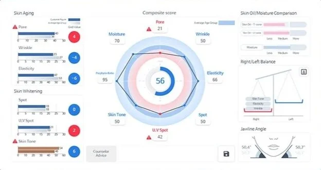 best advanced skin analysis consultation report Kansas city