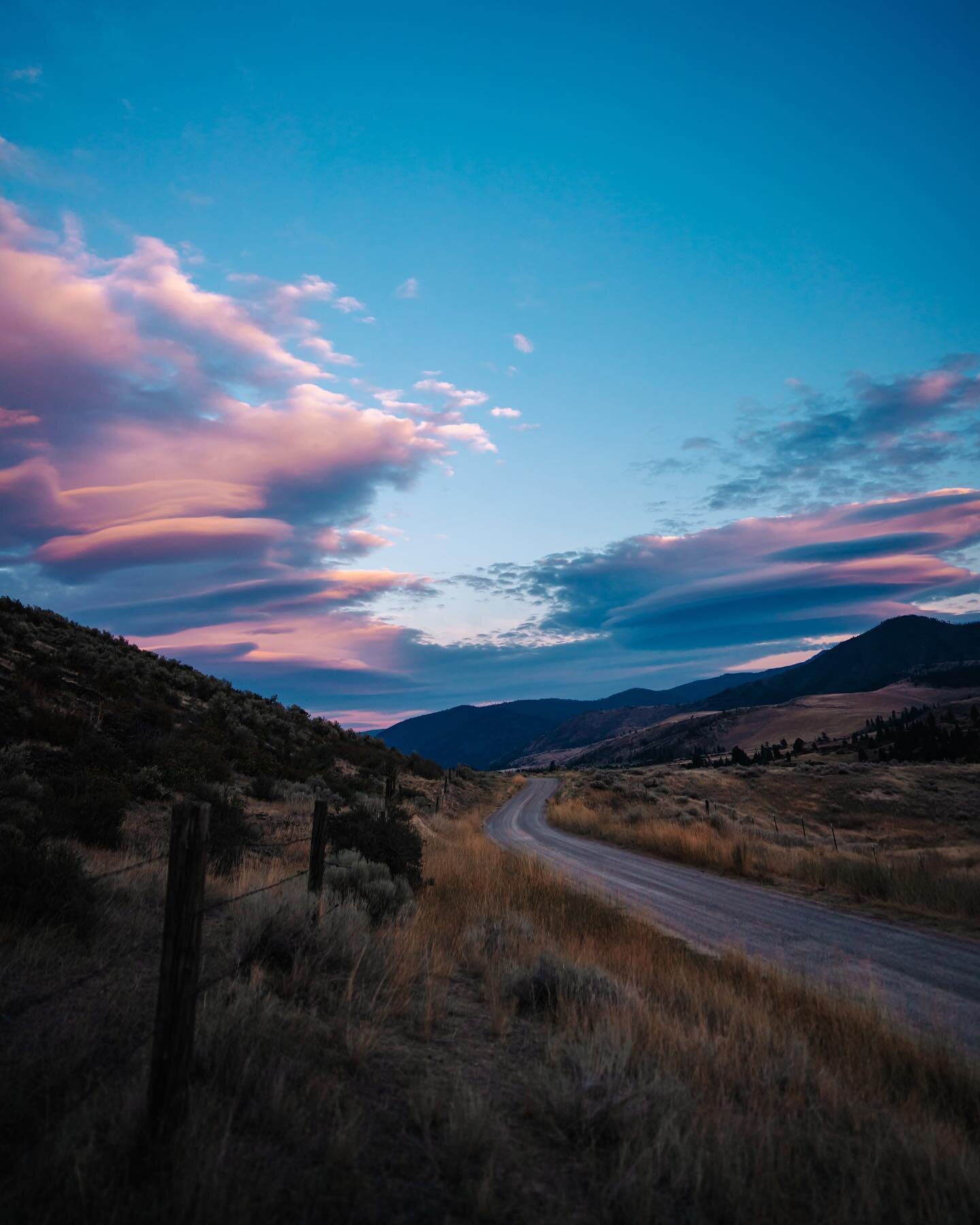 One of my favorite summertime activities growing up in Montana was driving around the gravel backroads at the end of the day. Watching the sun set around me in the peaceful countryside, dirt kicking up around the car, wildlife coming out after the he