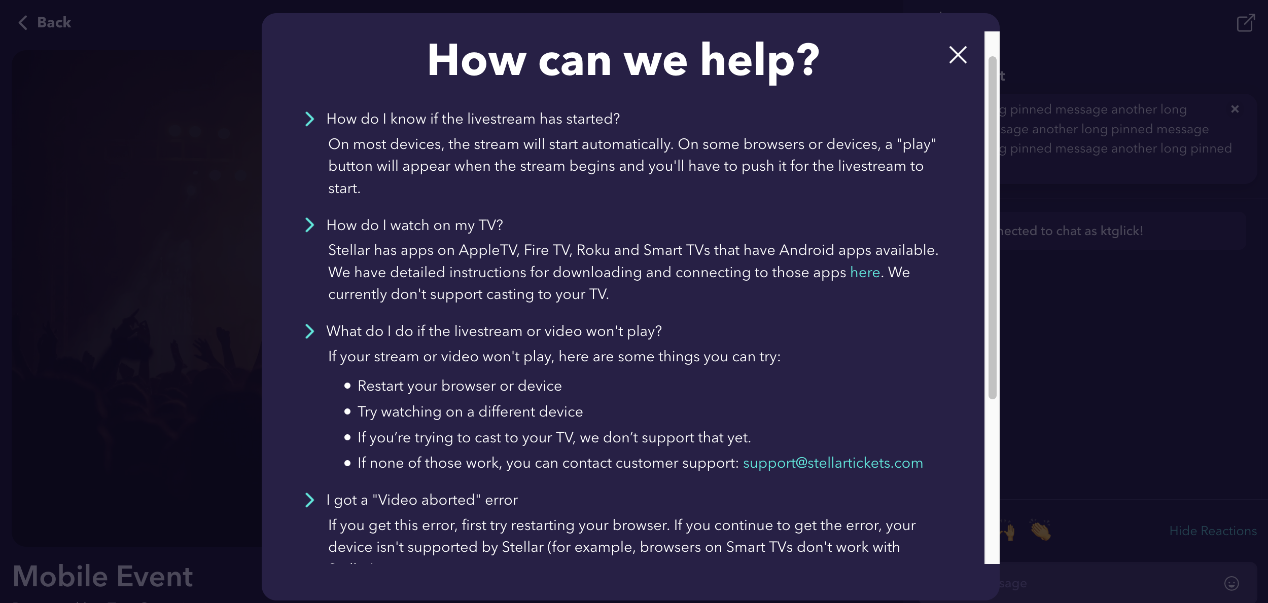 Content Design: Stellar