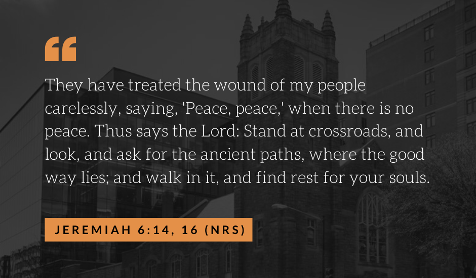 Interim General Secretary of GCORR Responds to Racist Attacks on Historic D.C. Black Churches