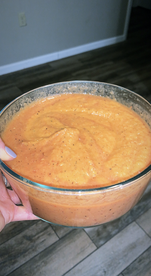 Red Pepper Pumpkin Sauce