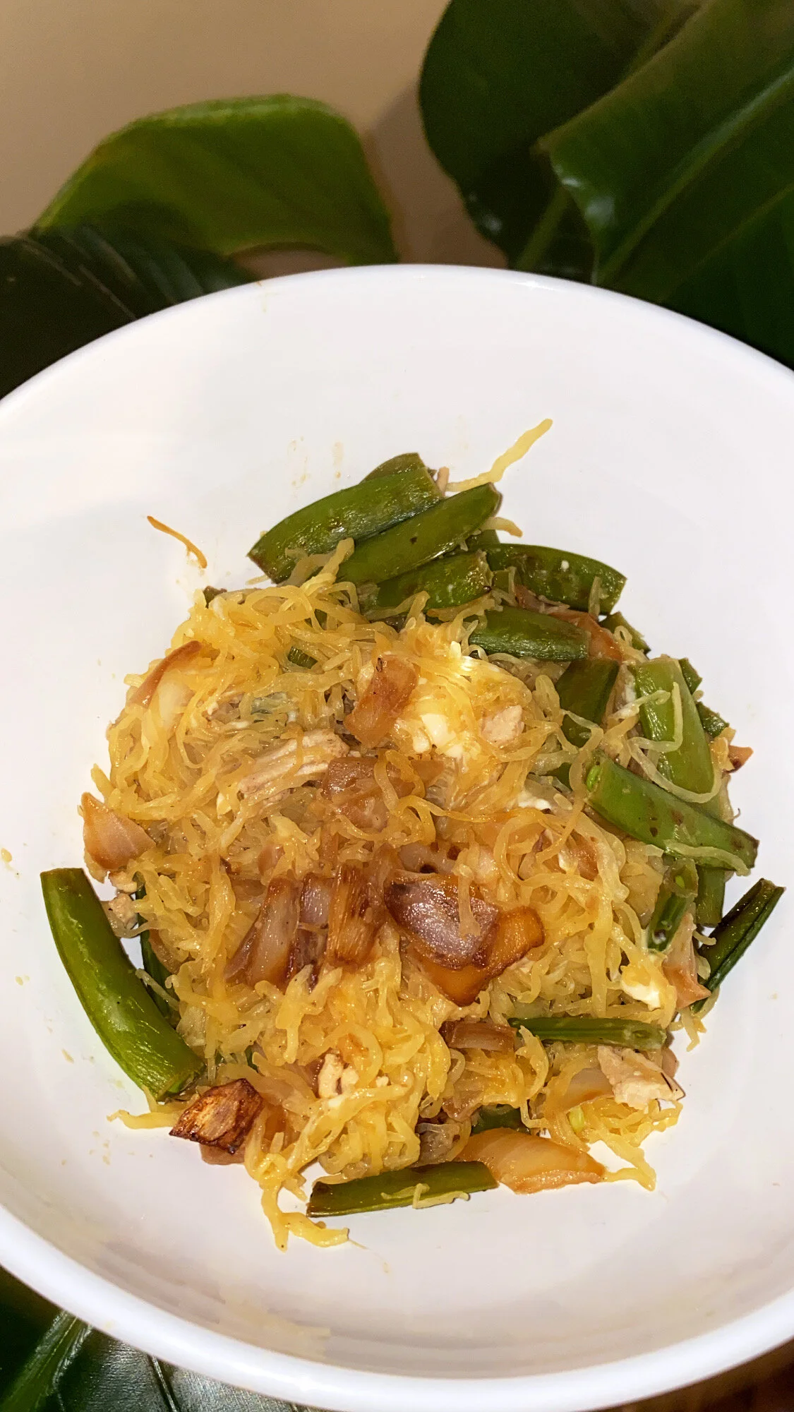 Spaghetti Squash “Alfredo”