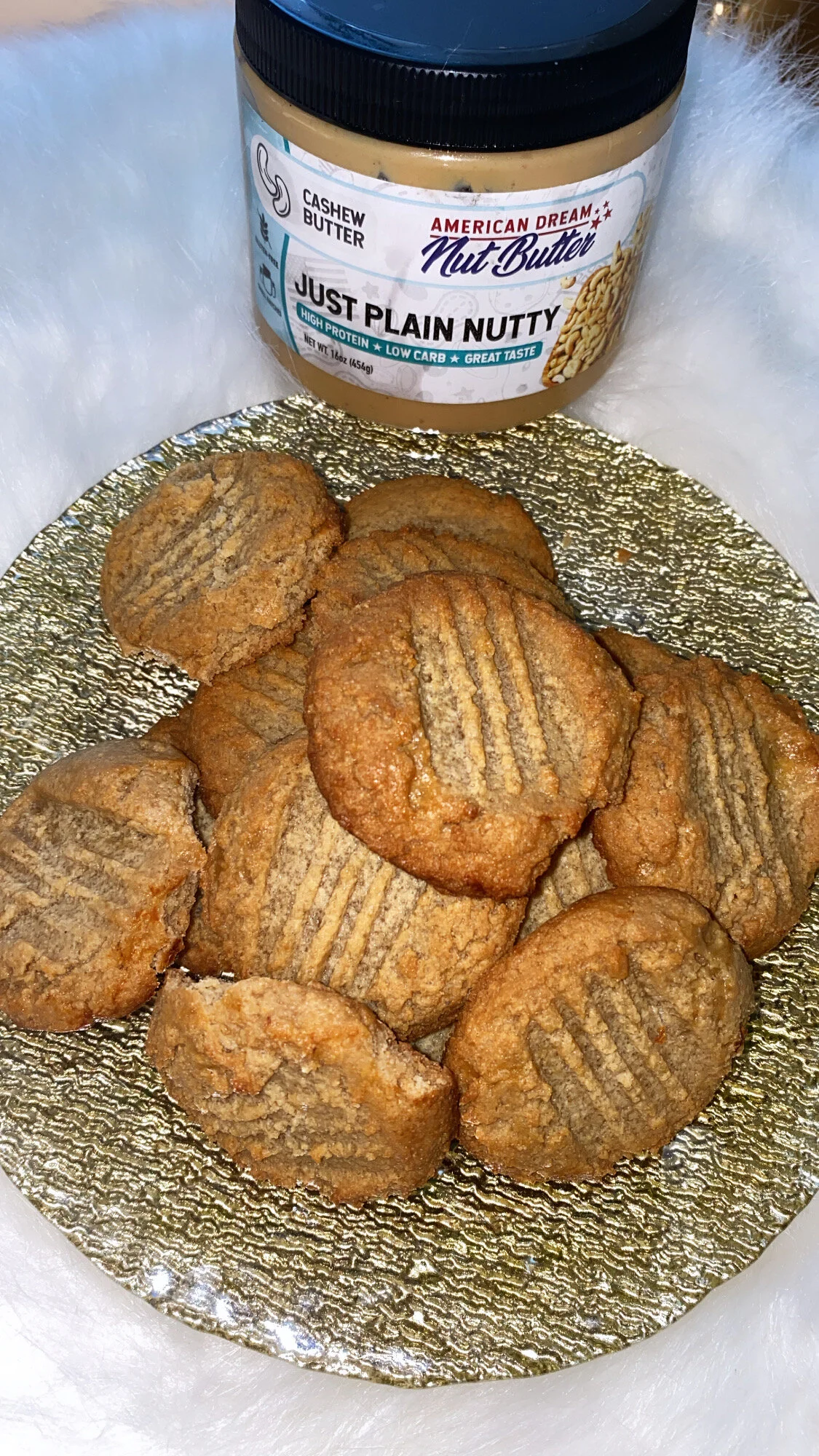 Cashew Butter Cookies