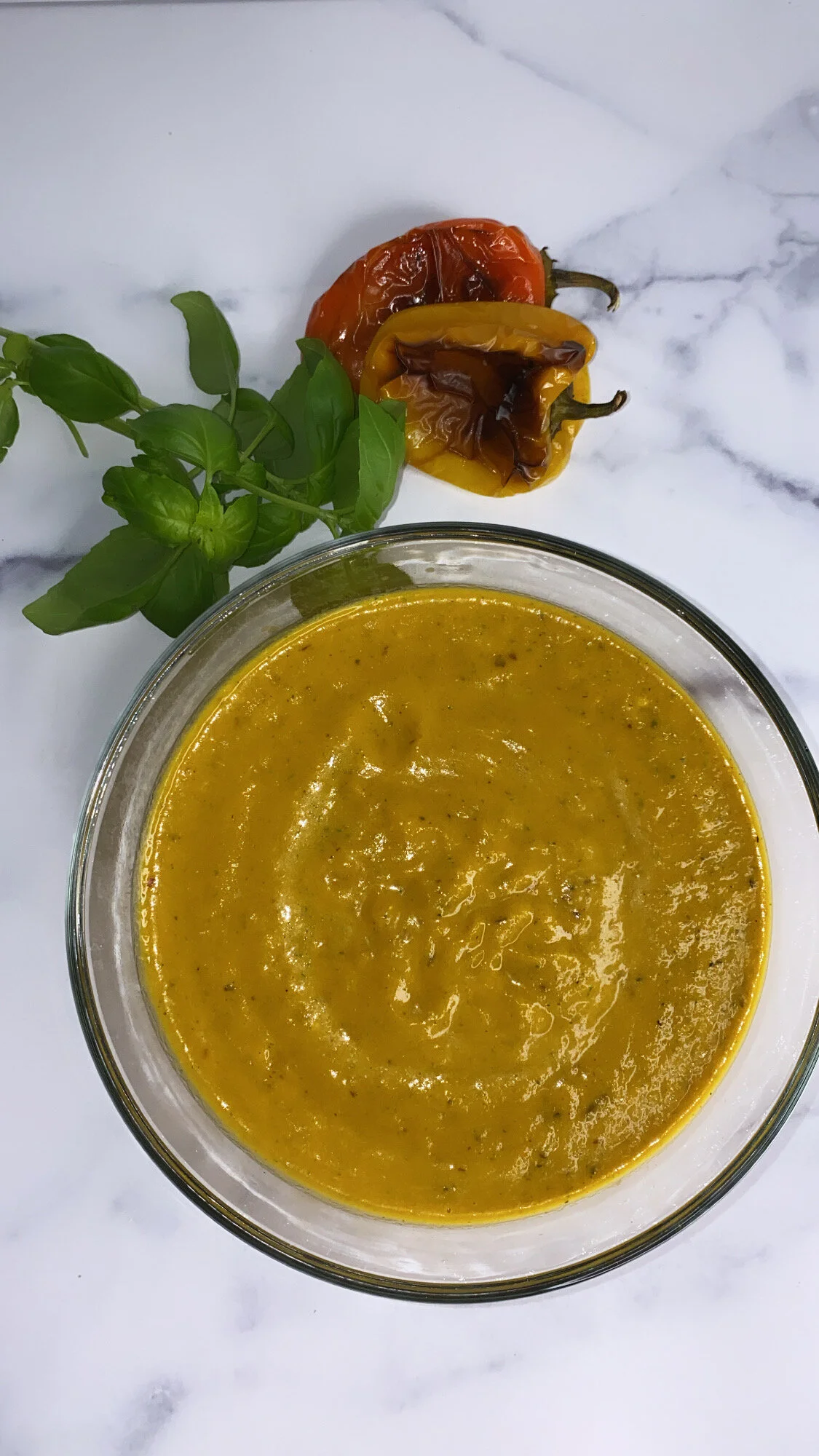 Roasted Red Pepper Basil Sauce