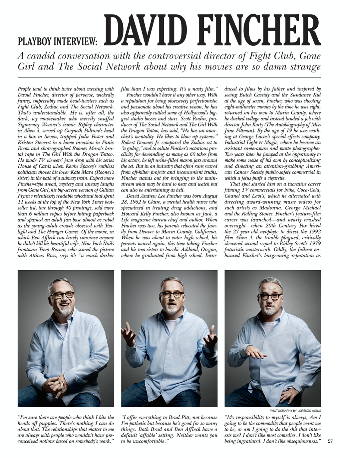 Interview: David Fincher