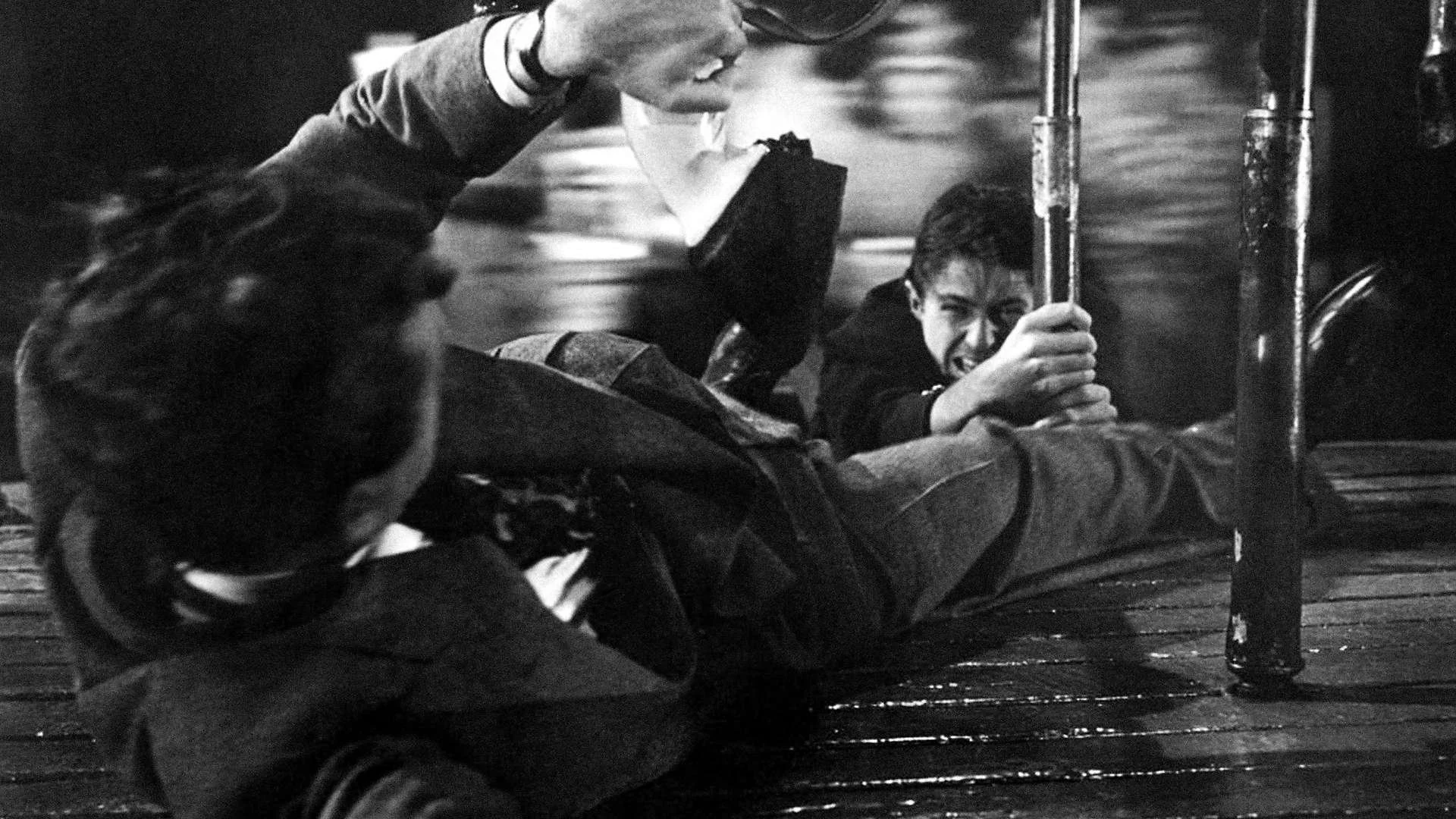 Still from "Strangers On A Train"